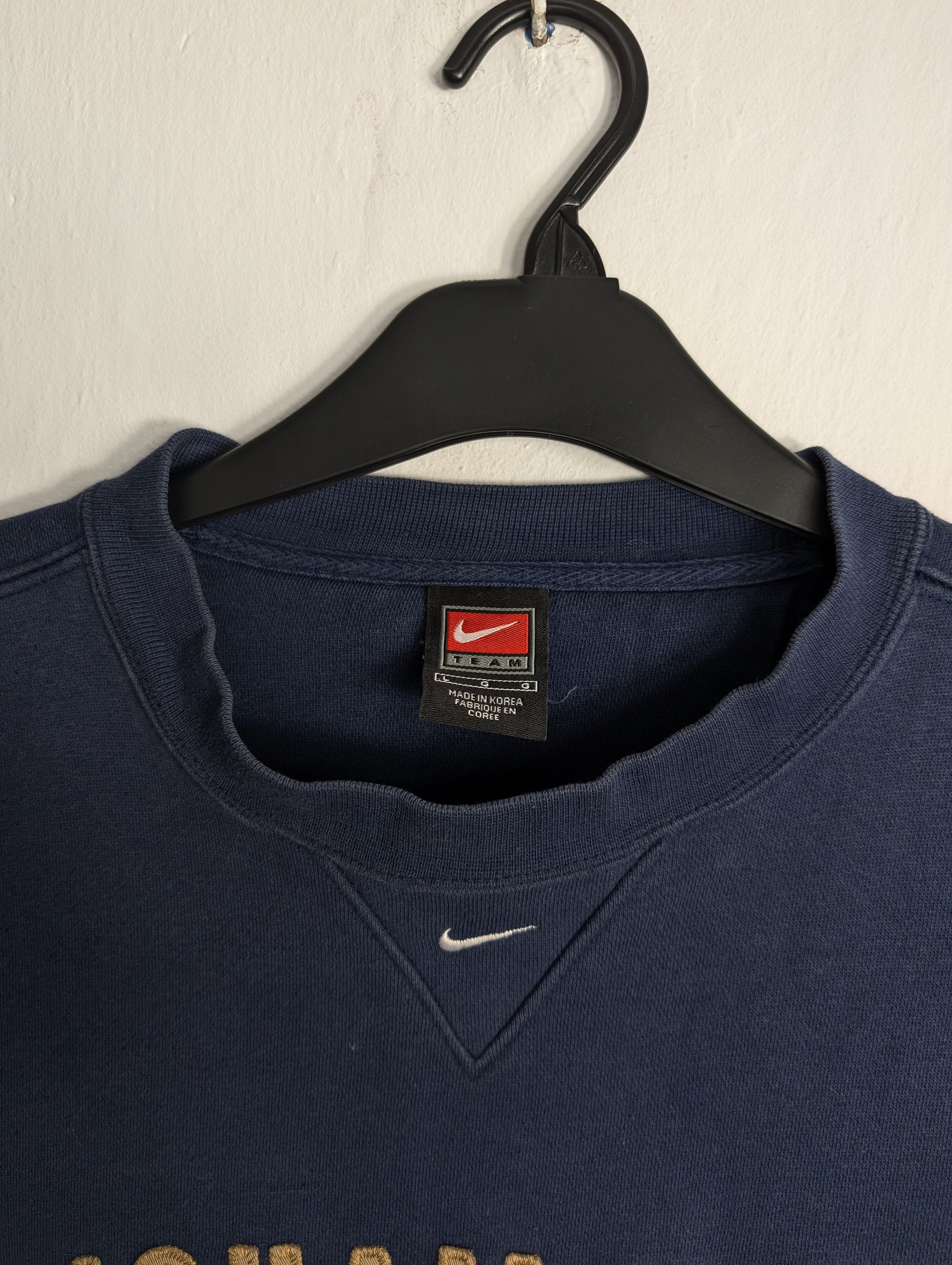 Nike Vintage Nike BYU Brigham Young Sweatshirt Boxy Navy L Size US L / EU 52-54 / 3 - 3 Thumbnail