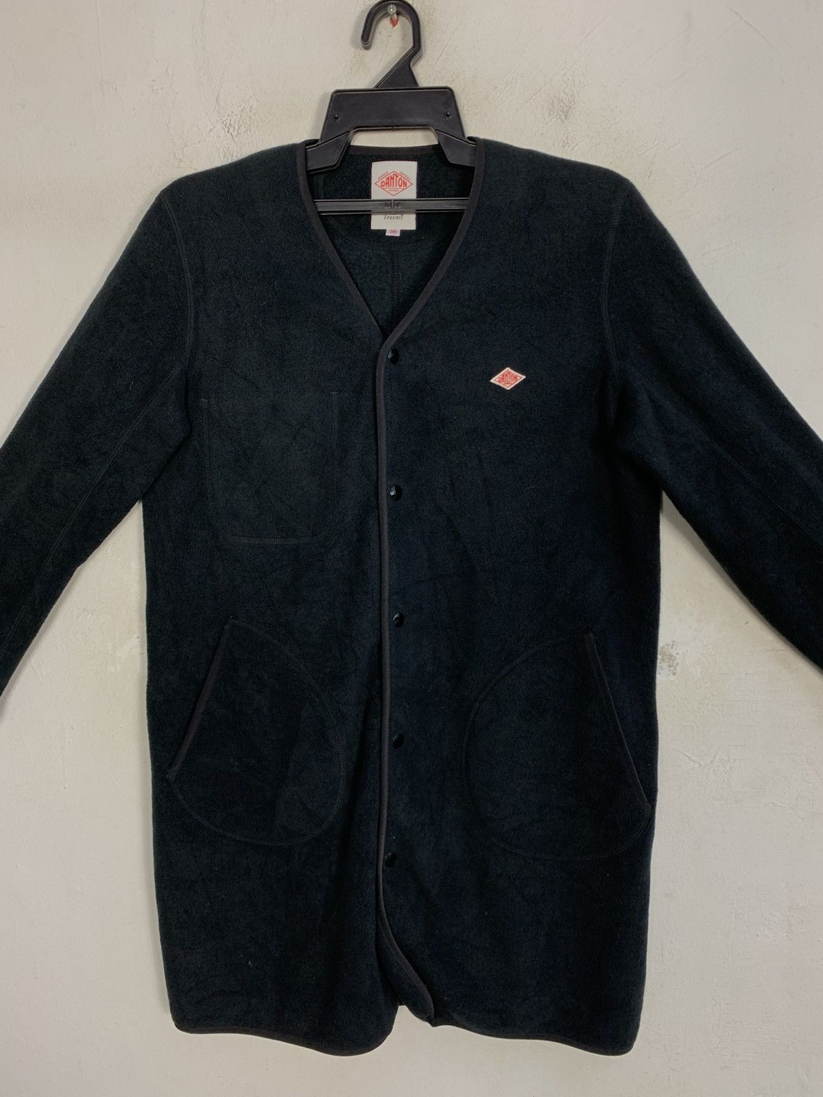 Danton × Vintage Danton France Vetements de Travail Fleece Button Up Jacket Size US S / EU 44-46 / 1 - 3 Thumbnail