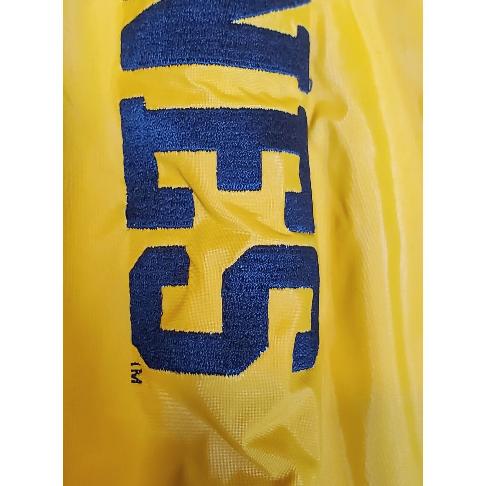 Vintage Vintage Steve & Barry'S University of Michigan Wolverines Lined Varsity Jacket Mens XXL Size US XXL / EU 58 / 5 - 7 Thumbnail