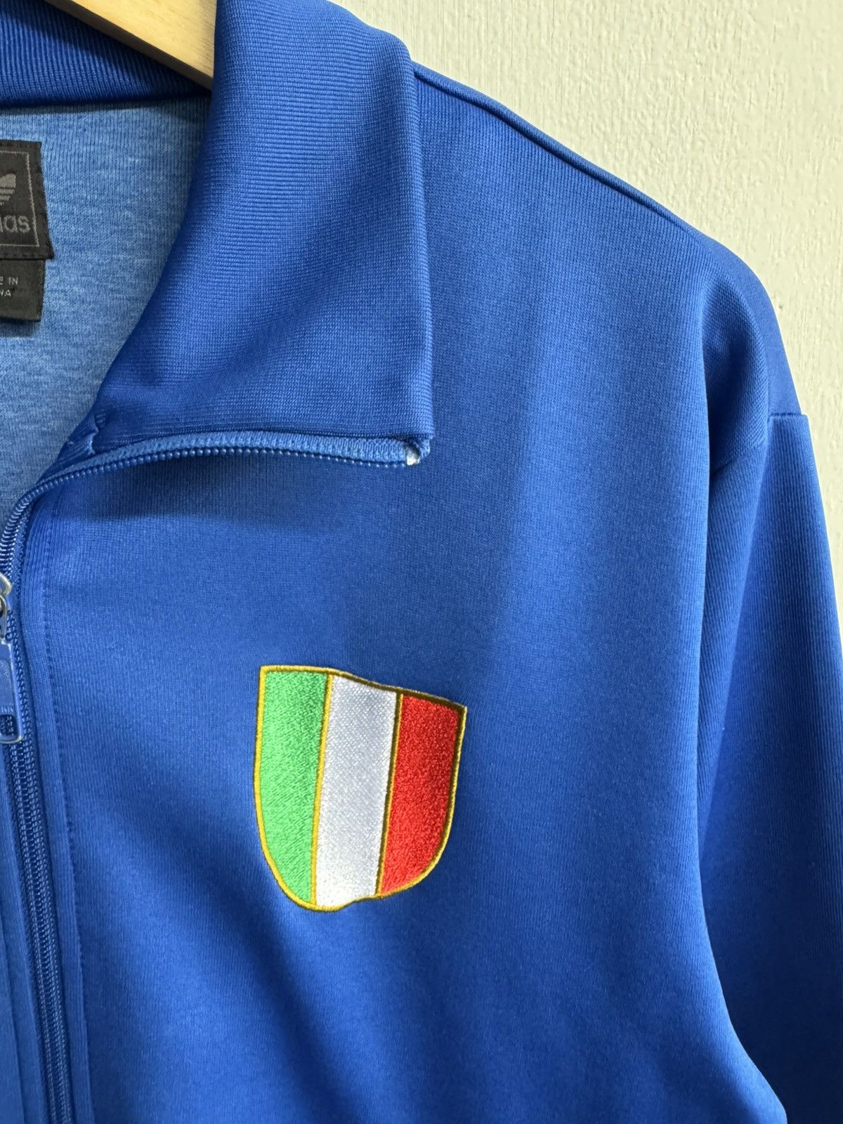Adidas 1980’S ITALY 2006 RETRO FOOTBALL SOCCER TRACK JACKET ADIDAS Size US S / EU 44-46 / 1 - 3 Thumbnail