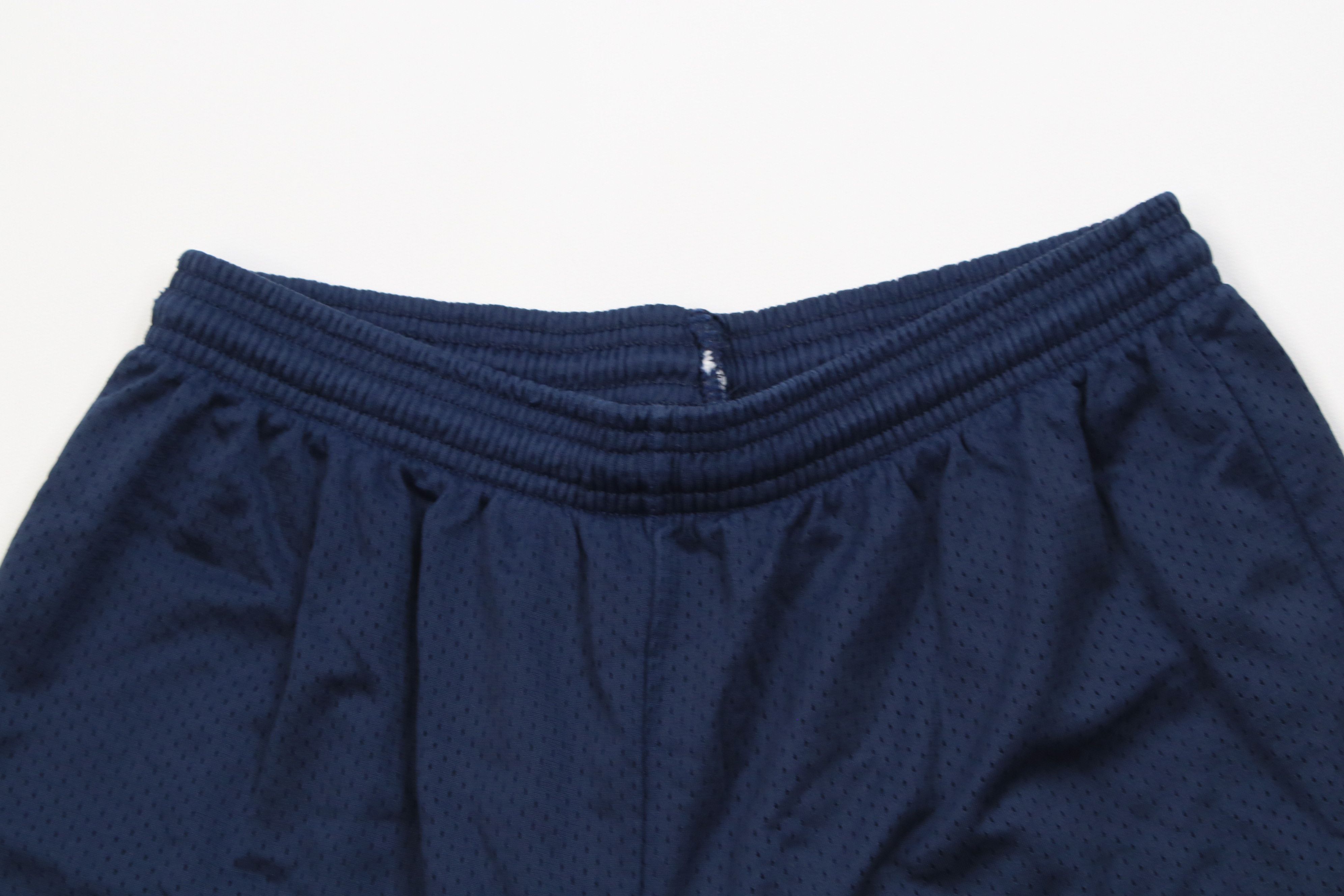 Vintage Vintage 90s Y2K Streetwear Above Knee Mesh Shorts Blue Nylon Size US 32 / EU 48 - 2 Thumbnail