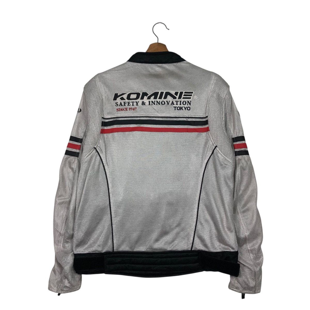 Japanese Brand 📌Vintage Racing Bomber Jacket Komine Kadoya Big Logo Size US XL / EU 56 / 4 - 11 Thumbnail