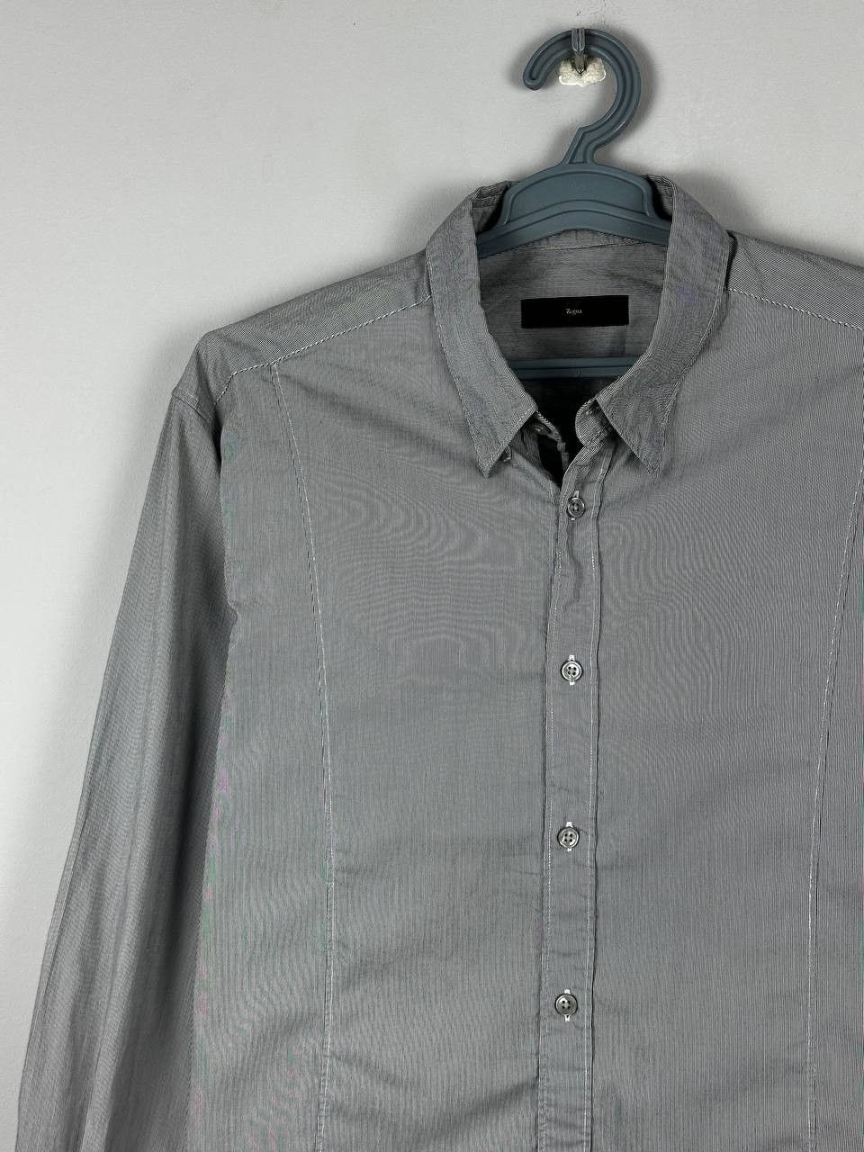 Ermenegildo Zegna Ermenegildo Zegna Striped Shirt City Men's 44 Size US L / EU 52-54 / 3 - 3 Thumbnail