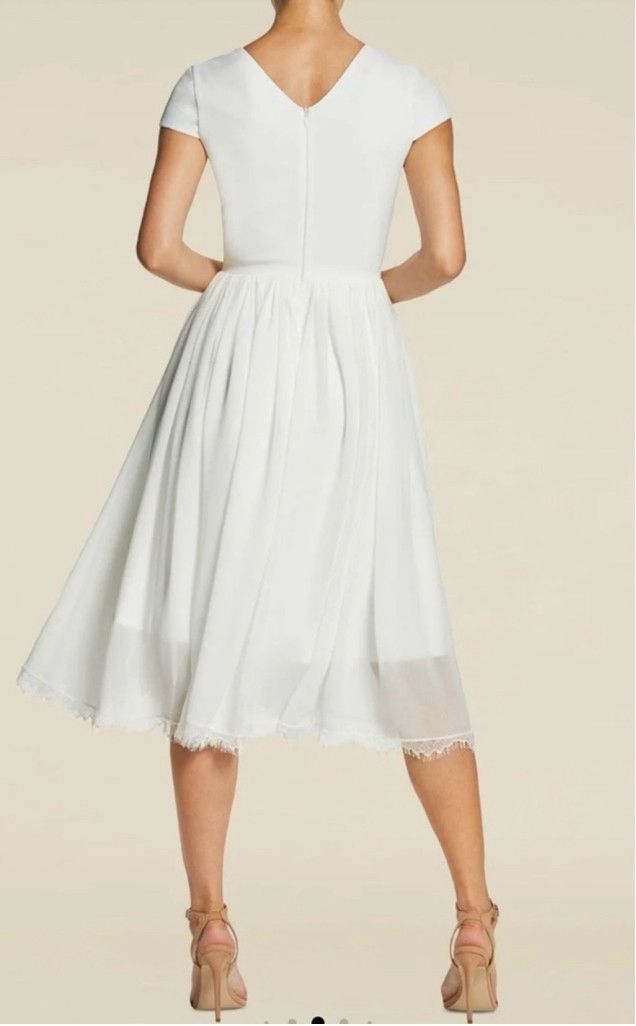Dress the Population Women's Dress the Population White Dress Small Size S / US 4 / IT 40 - 4 Thumbnail