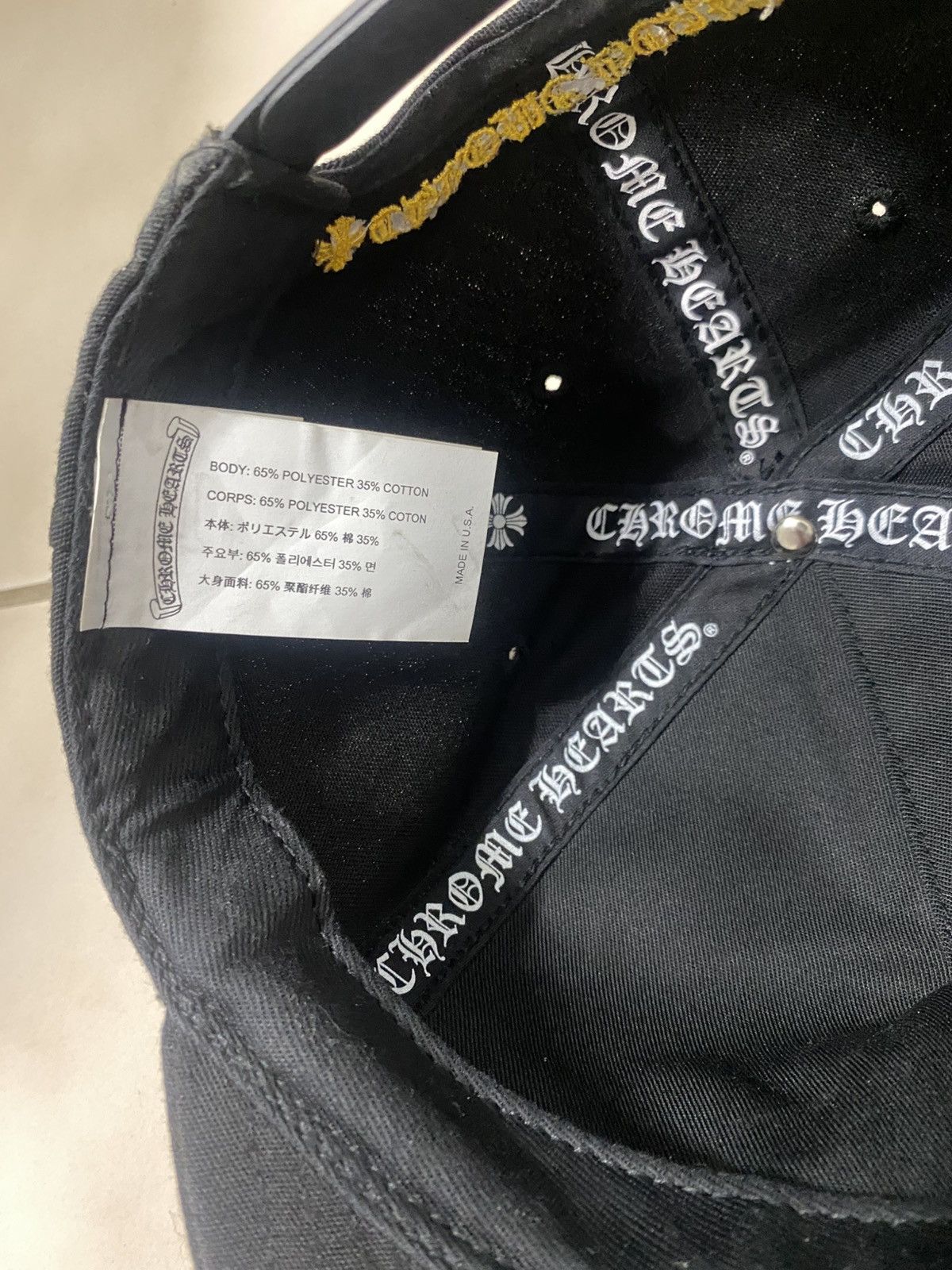 Chrome Hearts Chrome Hearts CH Baseball Cap Size ONE SIZE - 9 Thumbnail