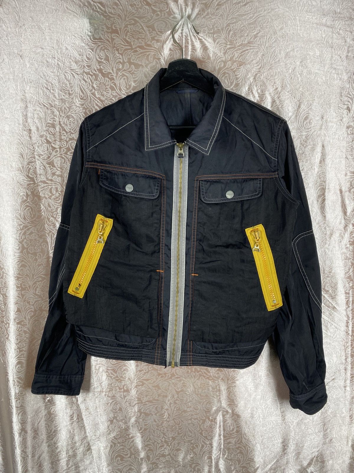 Marithe + Francois Girbaud Vintage Marithé François Girbaud Cropped Utility Jacket Size US S / EU 44-46 / 1 - 3 Thumbnail