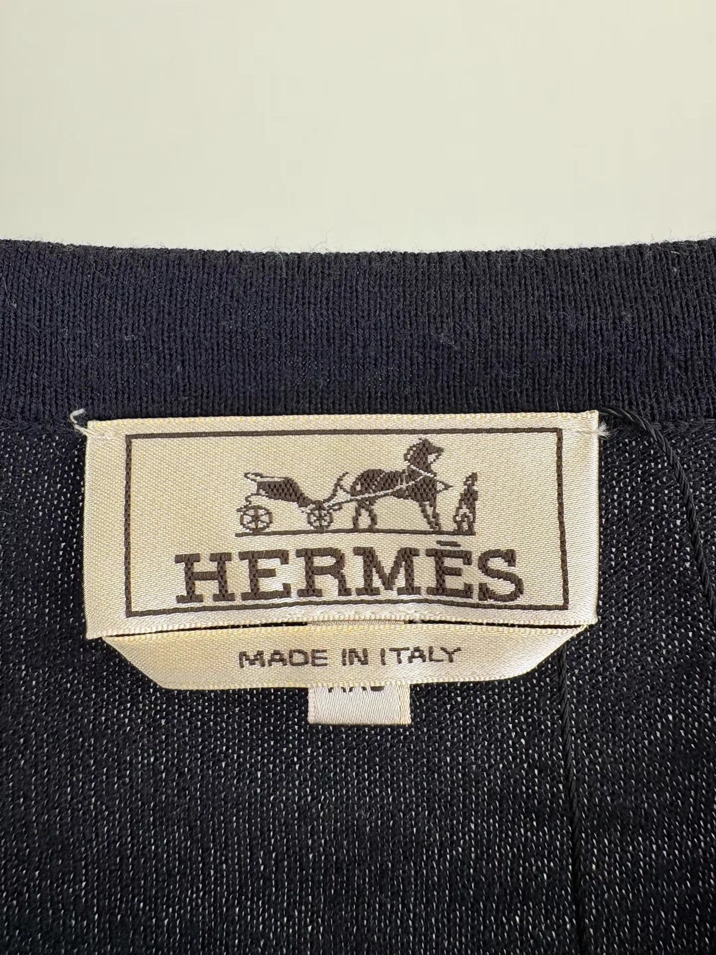 Hermes HERMES Cloud Pattern Cashmere Knitwear K1 Size US XXL / EU 58 / 5 - 4 Thumbnail