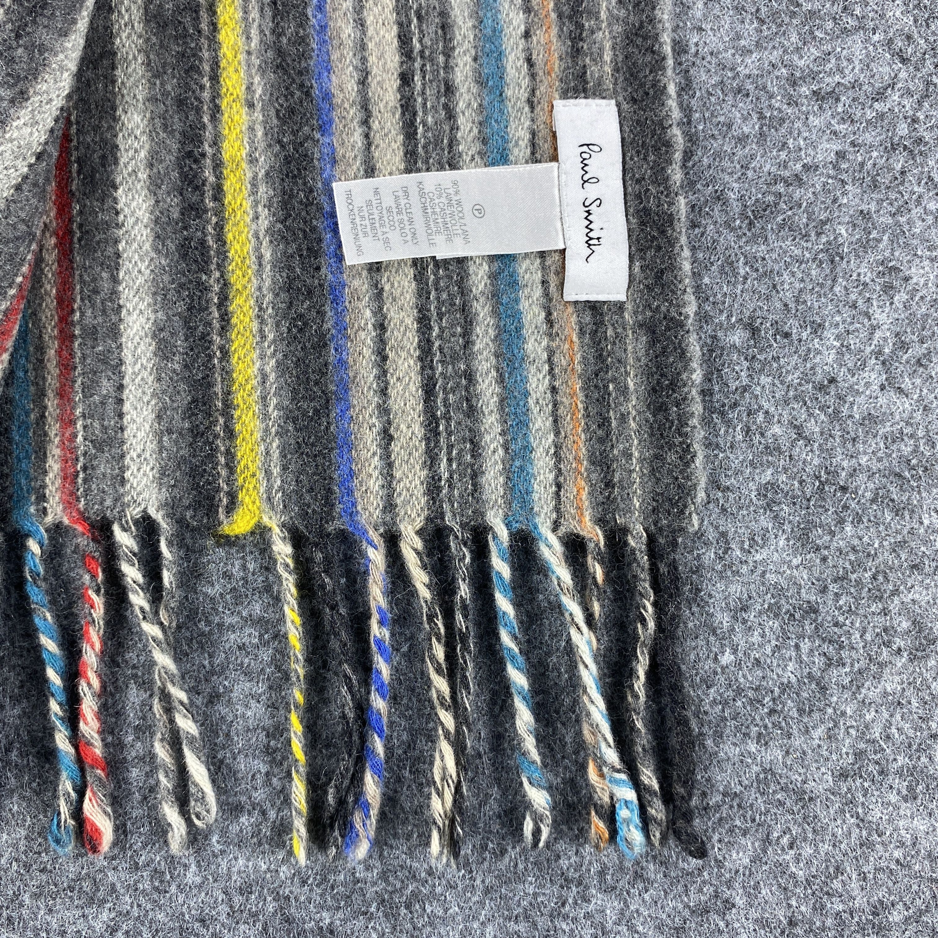 Paul Smith × Vintage Paul Smith Scarf # Muffler # Neckwear # D531 Size ONE SIZE - 2 Thumbnail
