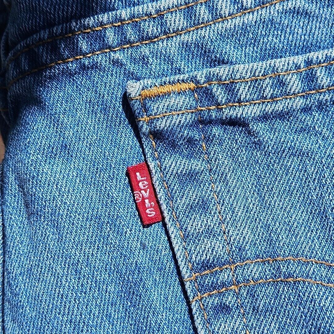 Levi's Vintage Levis 518 Bootcut Jeans Womens Junior 13 Super Low U Size 34" / US 12 / IT 48 - 3 Thumbnail