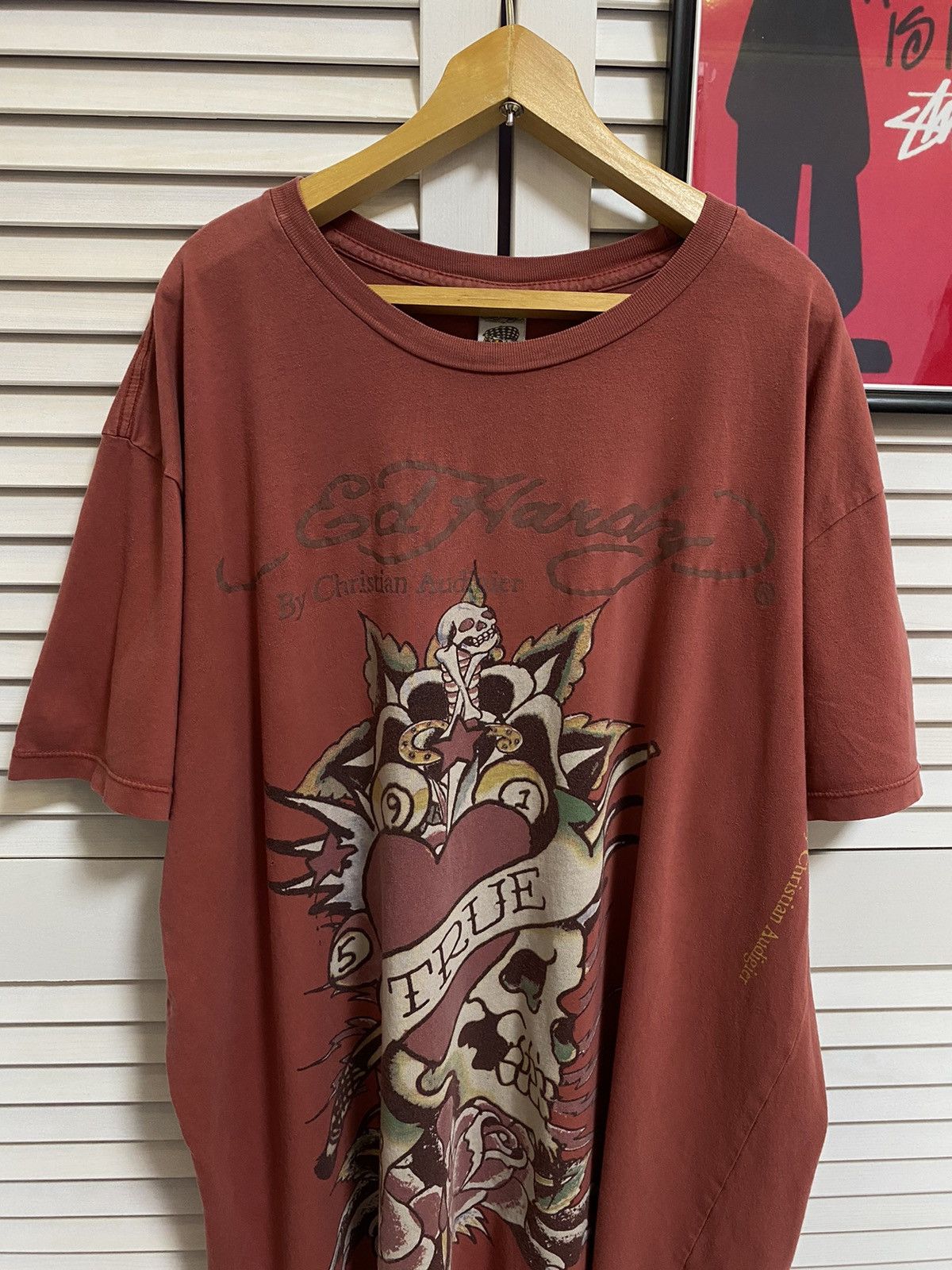 Christian Audigier × Ed Hardy Vintage T-Shirt Tee Ed Hardy by Christian Audigier Y2K Size US XL / EU 56 / 4 - 2 Thumbnail