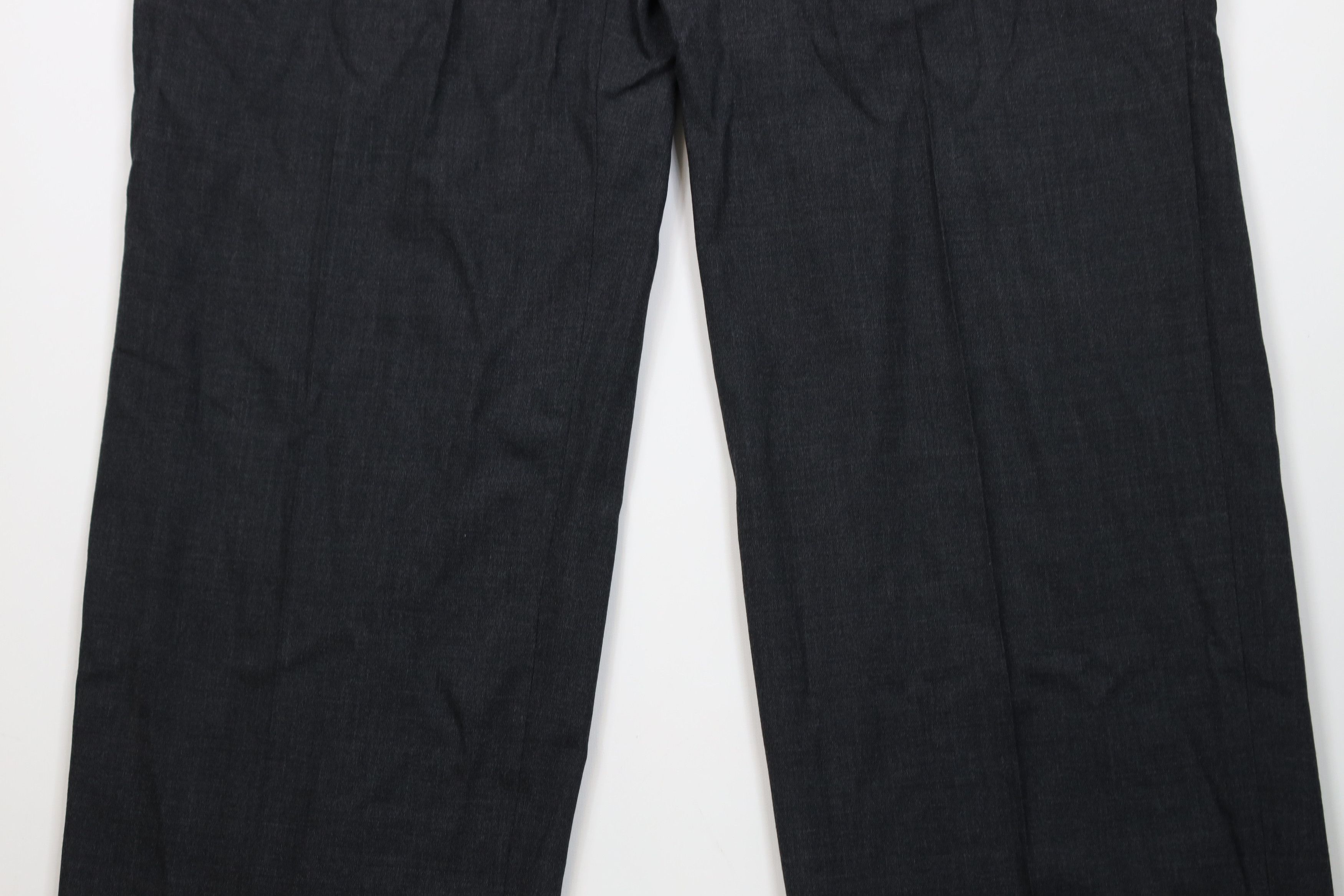Vintage Vintage 70s Streetwear Knit Pleated Wide Leg Chino Pants USA Size US 38 / EU 54 - 3 Thumbnail