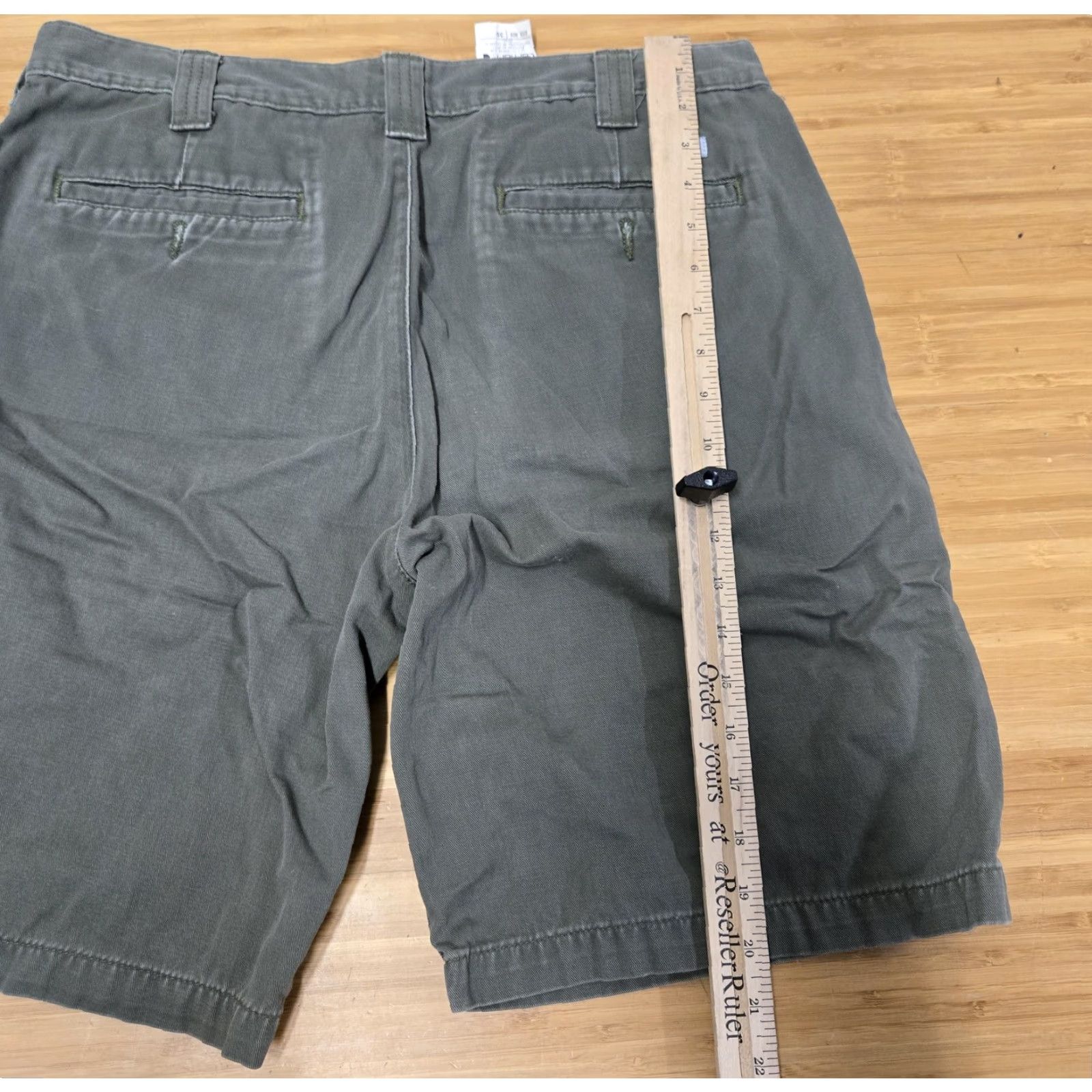Carhartt Carhartt Shorts Mens 36 Moss Green Cotton Twill Work Chino Zip Fly B359 Casual Size US 36 / EU 52 - 6 Thumbnail