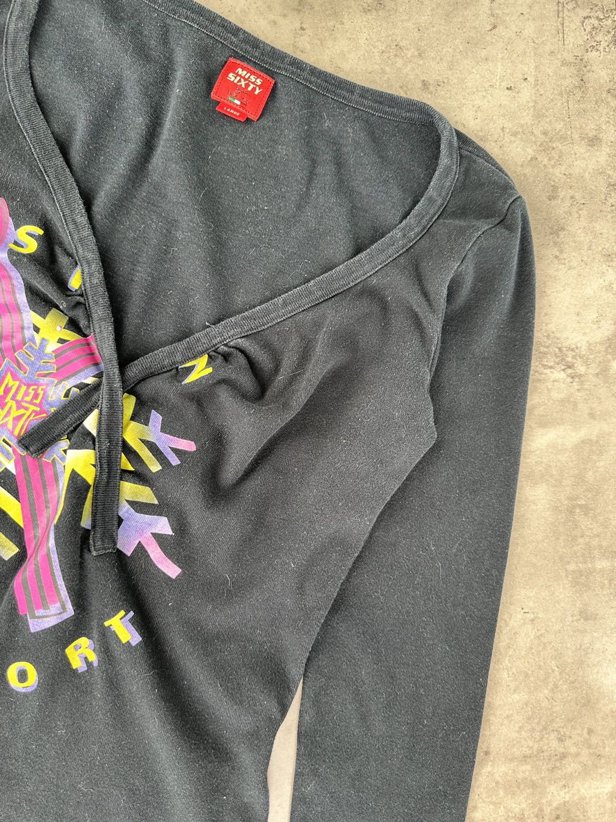 Miss Sixty Miss Sixty Printed Long Sleeve Size L / US 10 / IT 46 - 4 Thumbnail