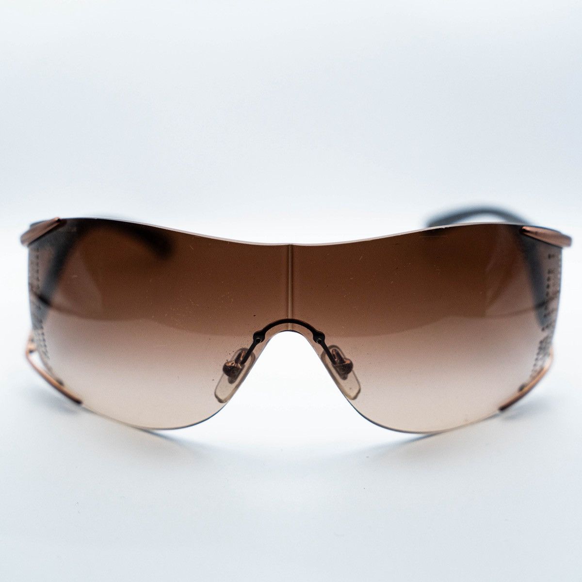 Versace Vintage y2k Versace shield sunglasses Size ONE SIZE - 2 Thumbnail