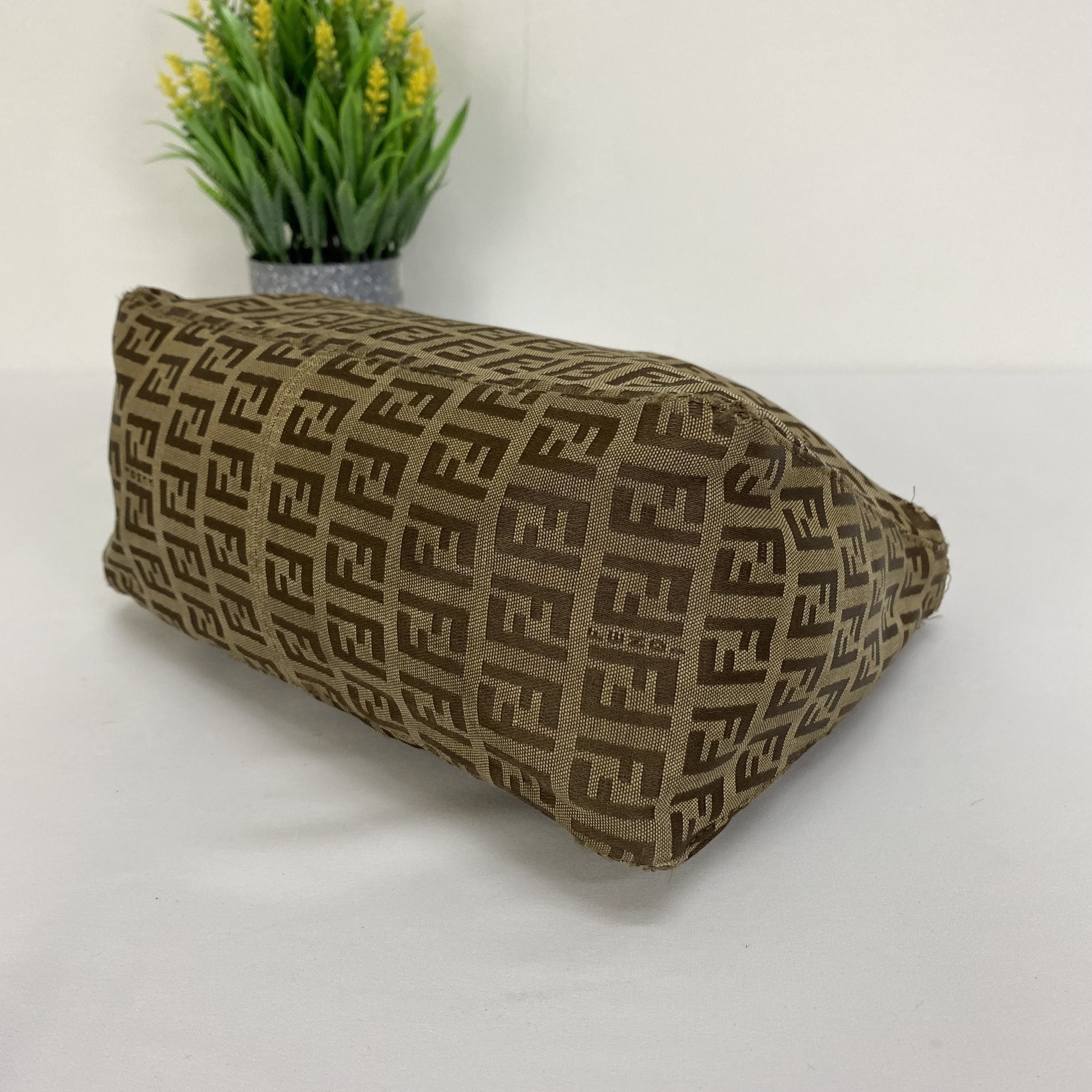 Fendi Vintage Fendi Zucca Mini Bag Hand Carry Size ONE SIZE - 4 Thumbnail