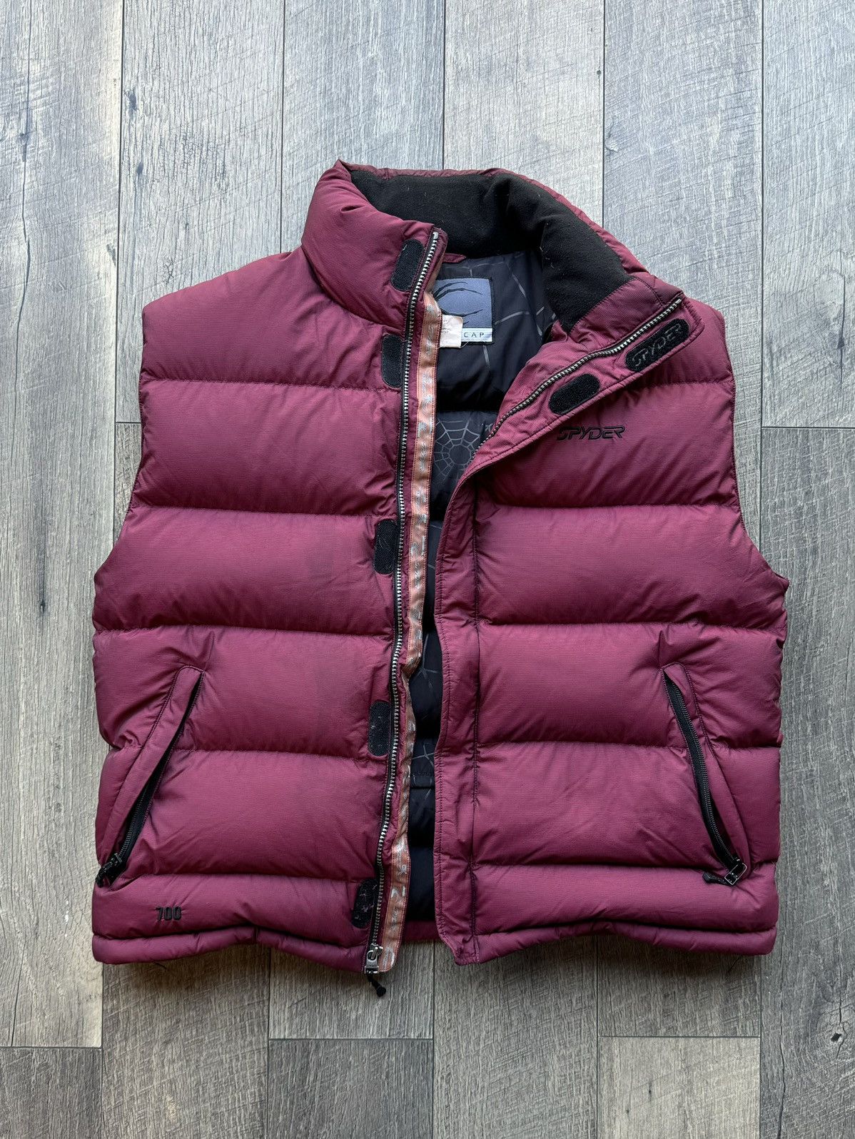 Spyder Vintage Spyder 700 Fill Puffer Vest - Medium Size US M / EU 48-50 / 2 - 1 Thumbnail
