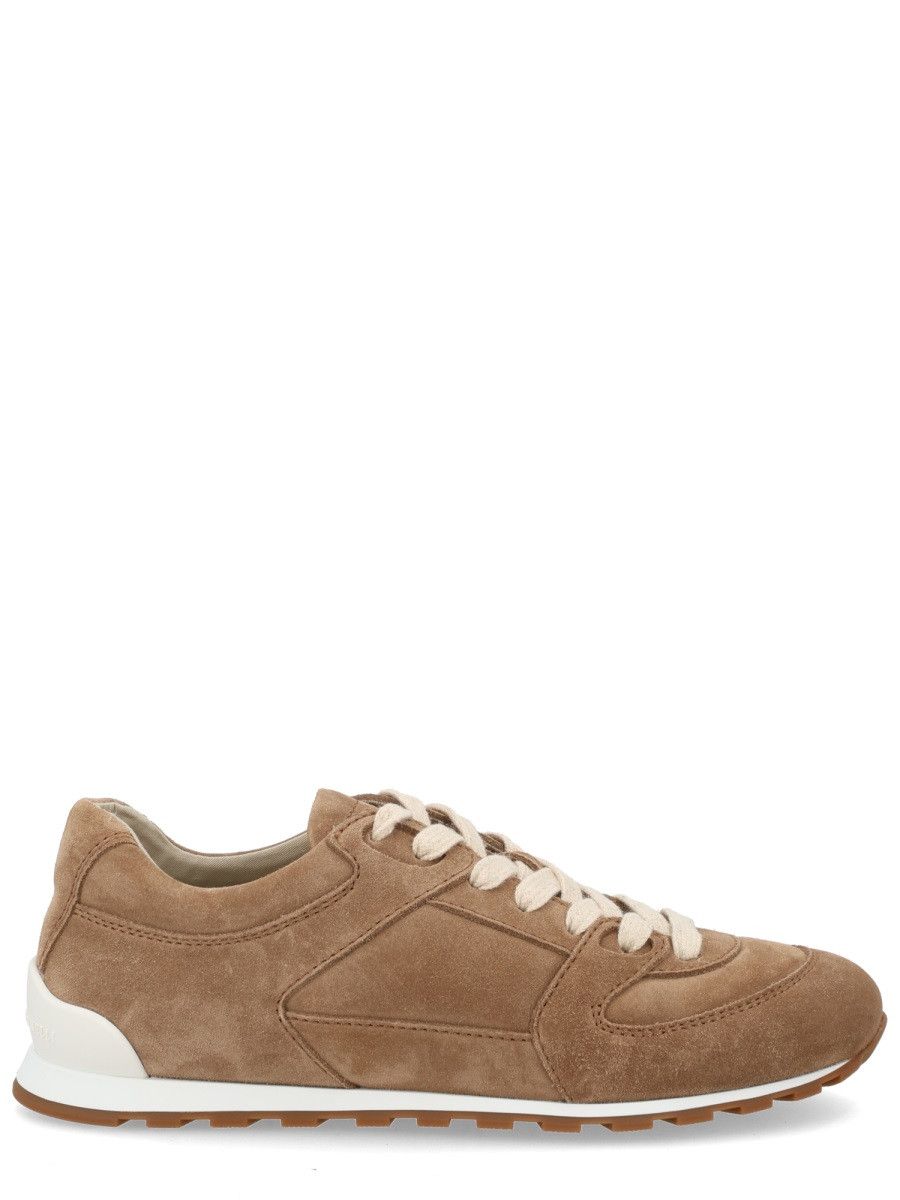 Brunello Cucinelli BRUNELLO CUCINELLI SUEDE SNEAKER - BROWN (IT 41) Size US 11 / IT 41 - 1 Thumbnail