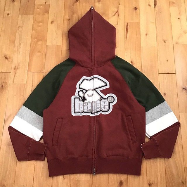 Bape BAPE MAD FACE full zip hoodie a bathing ape Size US S / EU 44-46 / 1 - 1 Thumbnail