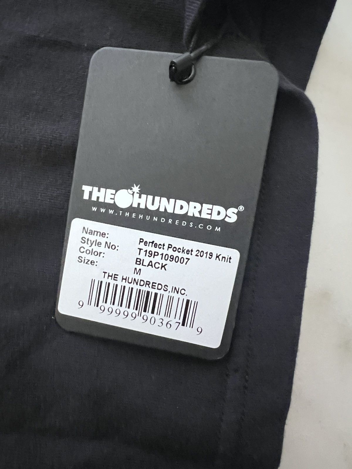 The Hundreds The Hundreds Mens Black Perfect Pocket T-Shirt Size Medium Size US M / EU 48-50 / 2 - 2 Thumbnail