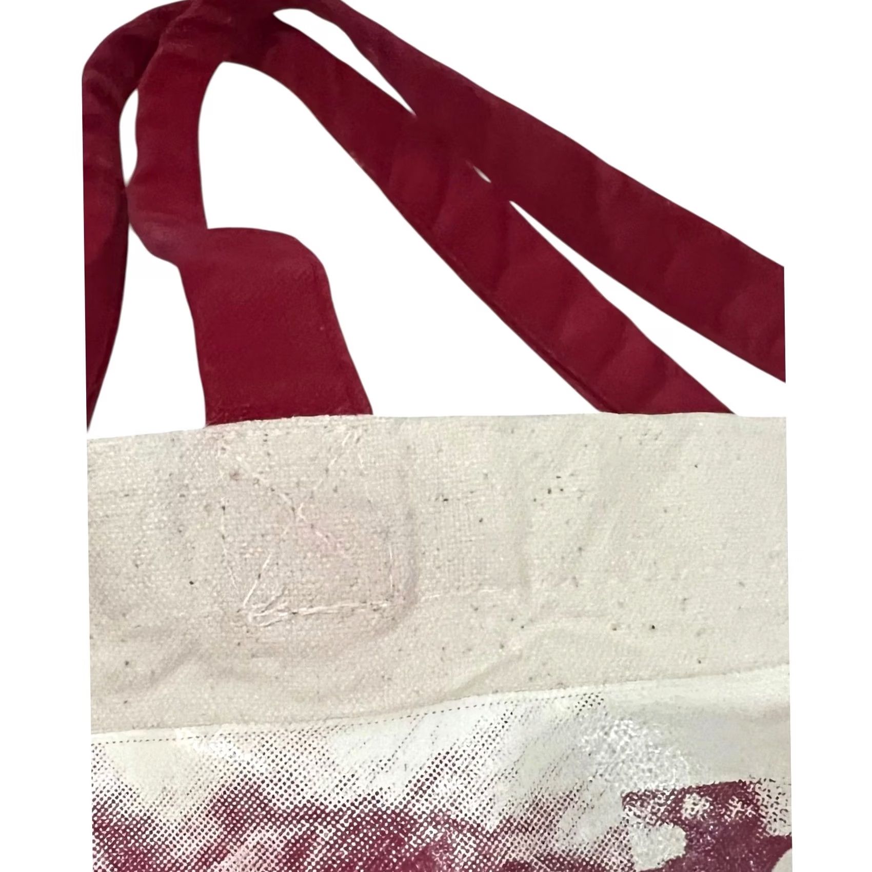 Vintage Taylor Swift Official Merch Tote Bag Cats Meow from Red Tour Canvas RARE Tote Unisex Adults Red Cotton 13.5" tall 13.5" wide Size ONE SIZE - 7 Thumbnail