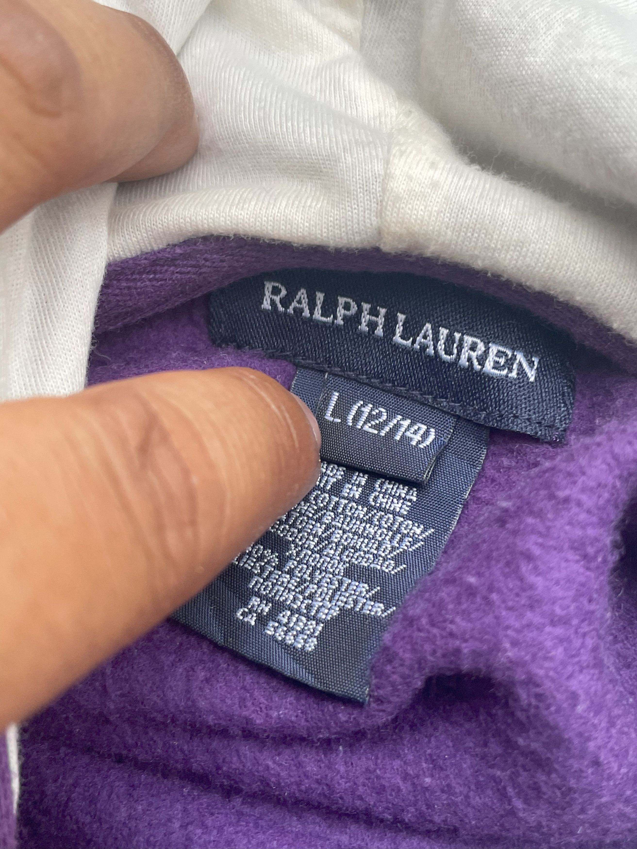 Designer × Polo Ralph Lauren Ralph Lauren Zipper Hoodie Size XS / US 0-2 / IT 36-38 - 11 Thumbnail