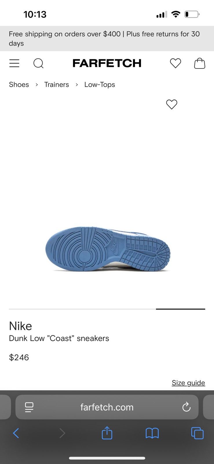 Nike Nike Dunk Low Sneakers Size US 7 / IT 37 - 9 Thumbnail