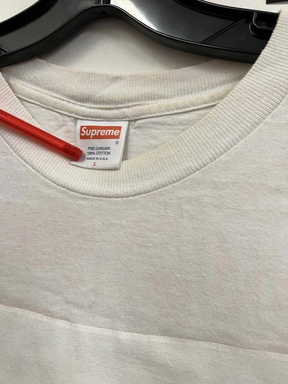 Supreme 2008 Supreme Kermit The Frog White T-Shirt Tee Large L Size US L / EU 52-54 / 3 - 3 Thumbnail