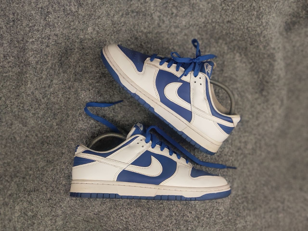 Nike Nike Dunk Low Retro Racer Blue Leather Sneakers Vintage Size US 9 / EU 42 - 1 Thumbnail