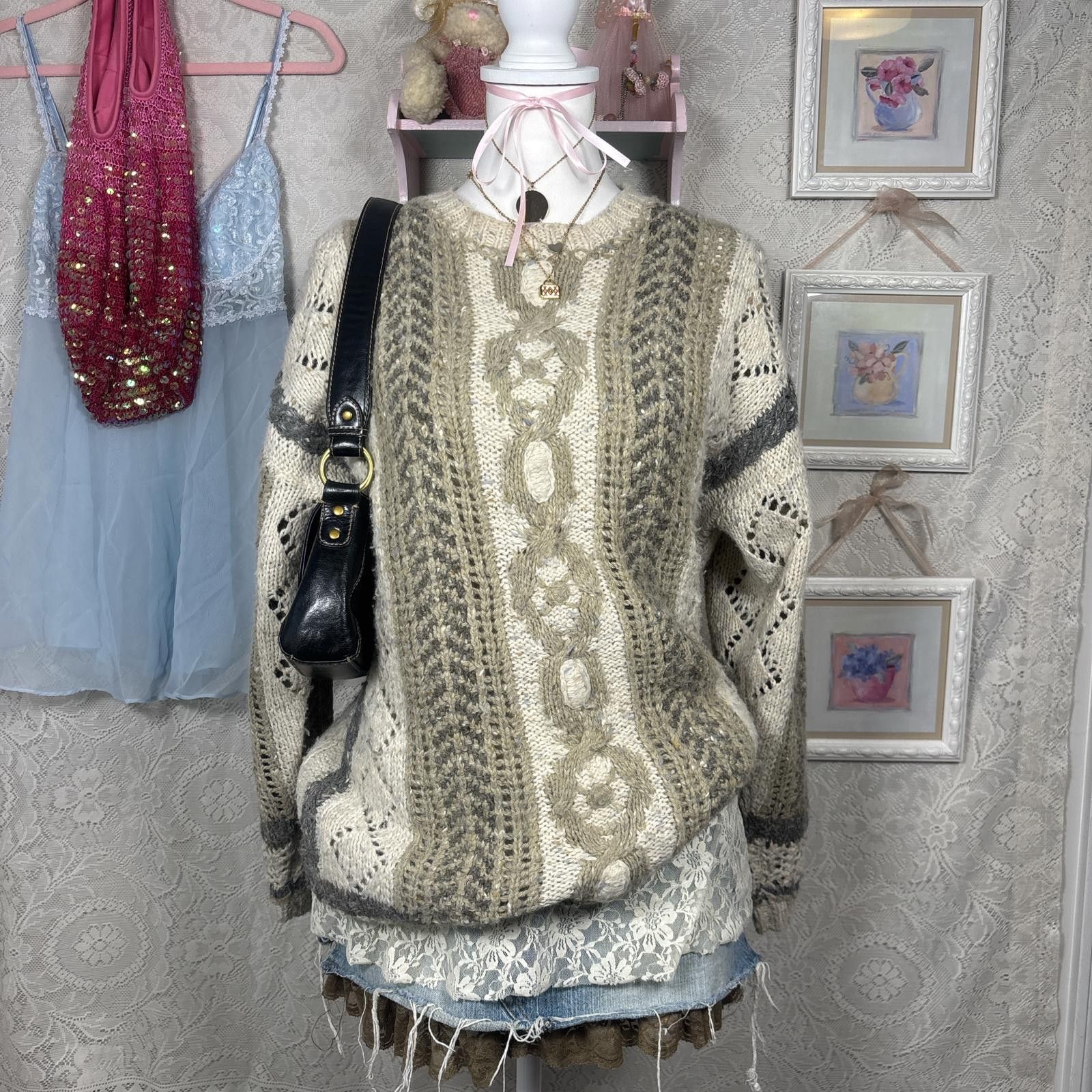 Epoch vintage cozy chunky thick sweater Size M / US 6-8 / IT 42-44 - 3 Thumbnail