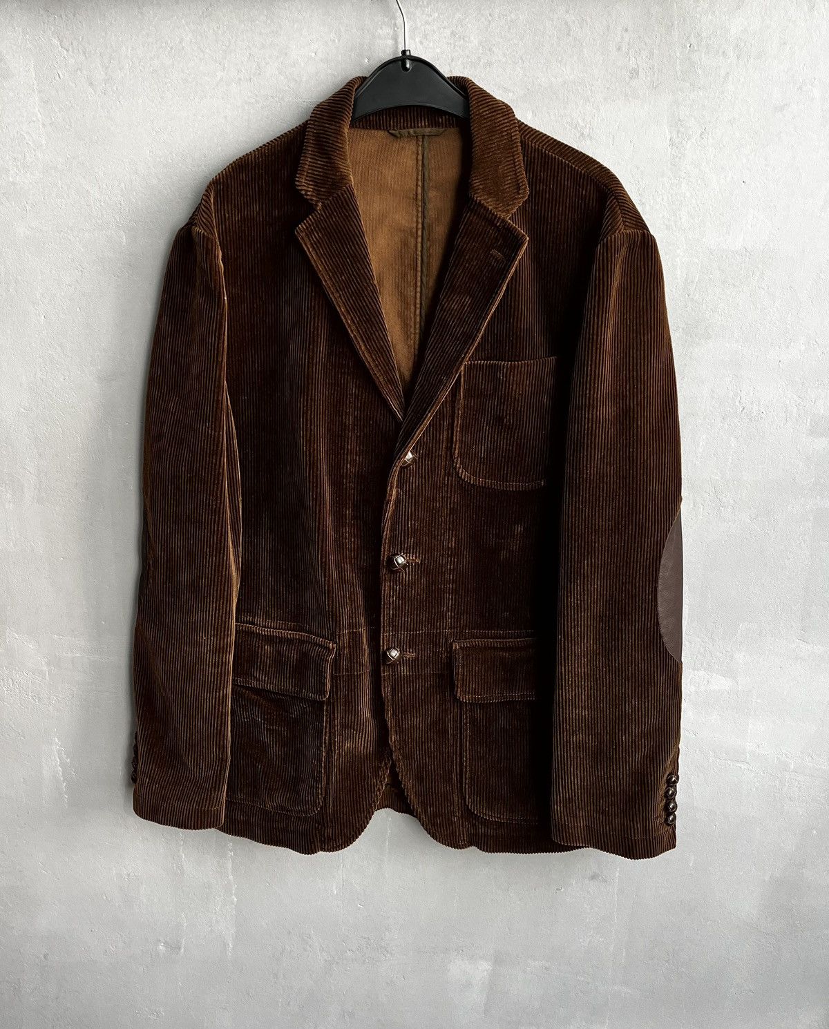 Polo Ralph Lauren × Vintage Vintage POLO RALPH LAUREN Corduroy Blazer Work Jacket Size 42R - 3 Thumbnail