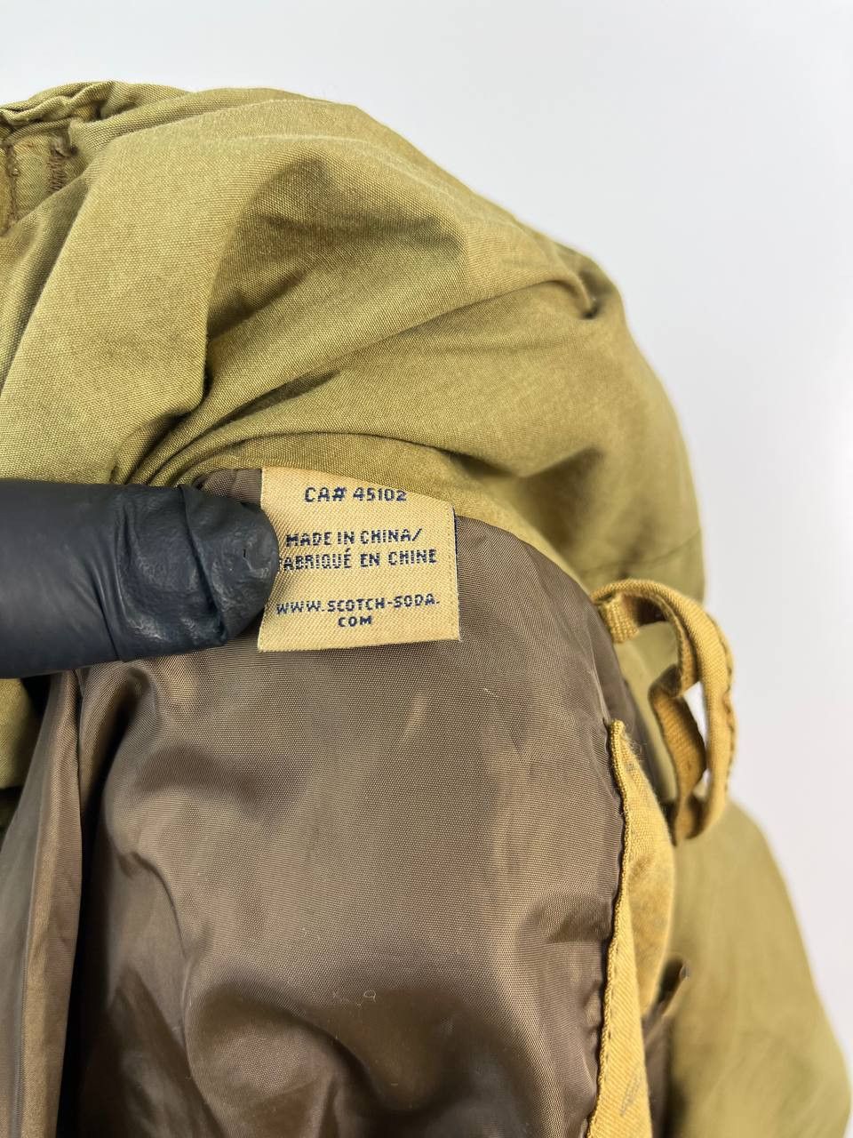 Scotch & Soda Scotch & Soda Military Field Jacket Olive Green Mens M Size US M / EU 48-50 / 2 - 6 Thumbnail