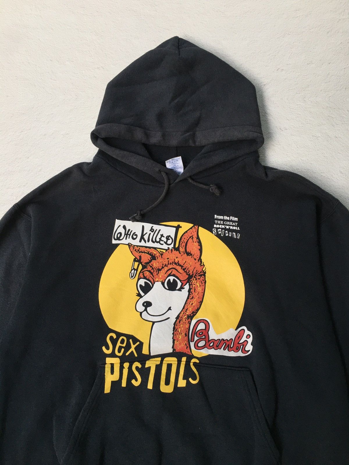 Vintage Sex Pistols Who Killed Bambi Hoodie Size US L / EU 52-54 / 3 - 2 Thumbnail