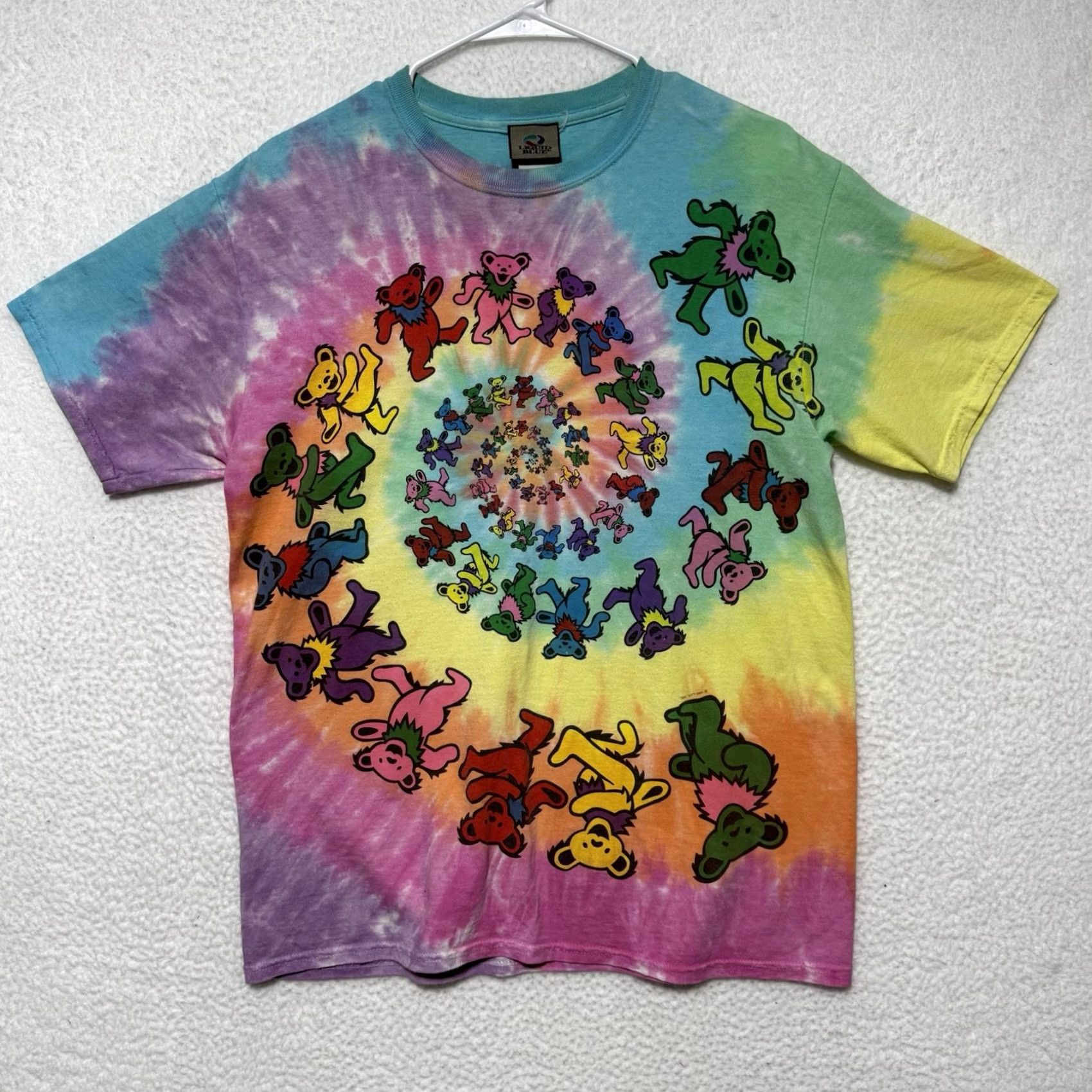 Liquid Blue VINTAGE Liquid Blue Grateful Dead Tie Dye Shirt M Unisex Adults Spiral Bears Hippie Peace 2000s Tasn? Size US M / EU 48-50 / 2 - 2 Thumbnail
