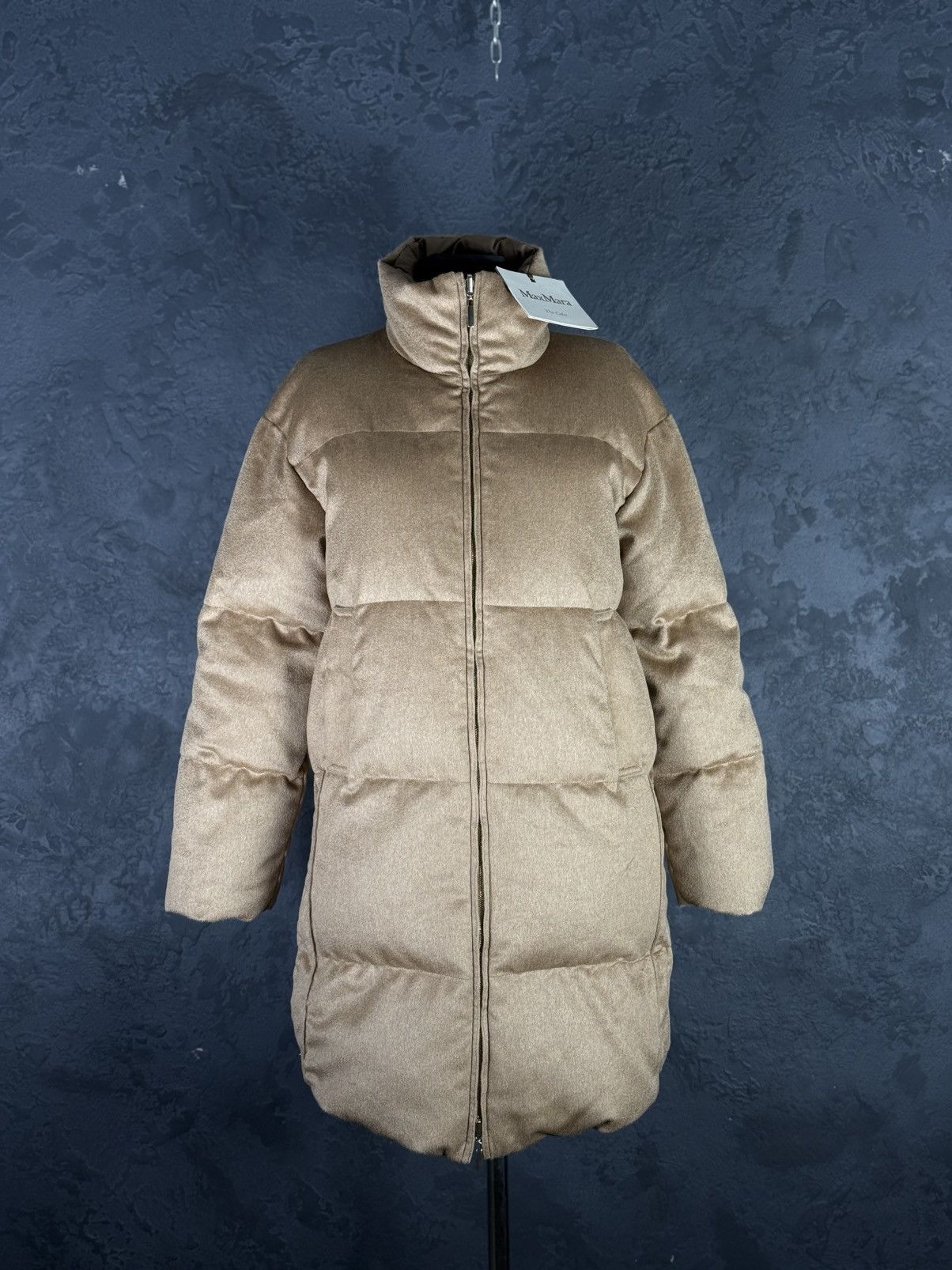 Max Mara RRP 998 € Max Mara The Cube Camel Reversible Down Jacket Size M / US 6-8 / IT 42-44 - 1 Thumbnail