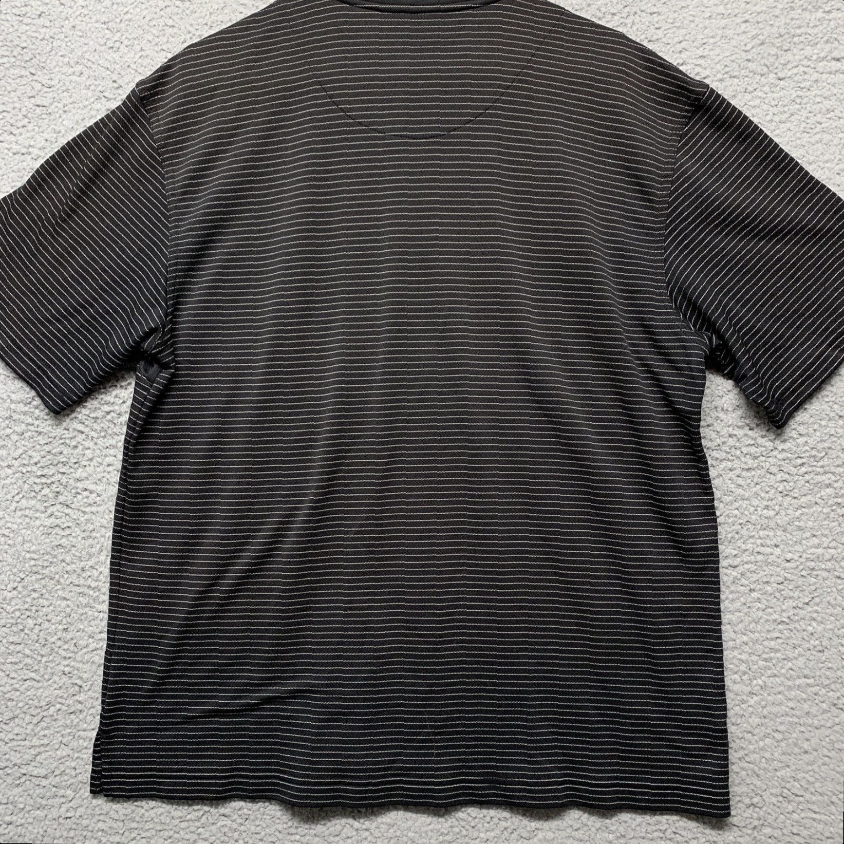 Vintage Grand Slam Golf Polo Shirt Men's XL Black with White Stripe Pattern Polo XL Black Mens Size US XL / EU 56 / 4 - 6 Thumbnail