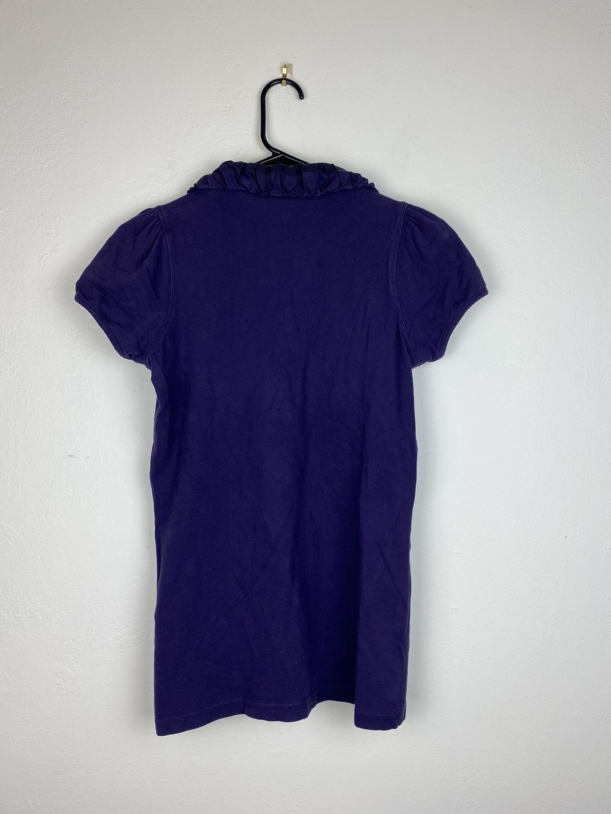 Burberry Purple Burberry Nova Check Polo Shirt Button Up Size S / US 4 / IT 40 - 7 Thumbnail