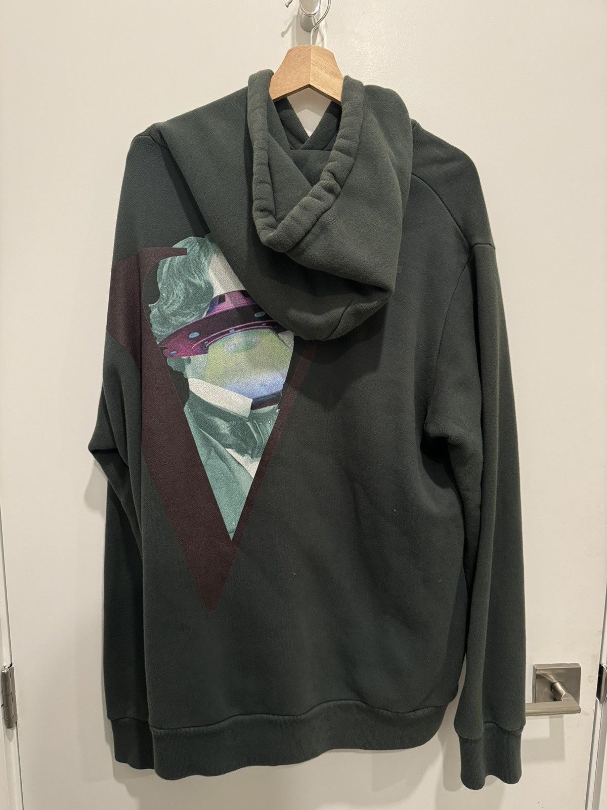 Undercover × Valentino UNDERCOVER x VALENTINO V-Face Print Hoodie Size US XL / EU 56 / 4 - 2 Thumbnail