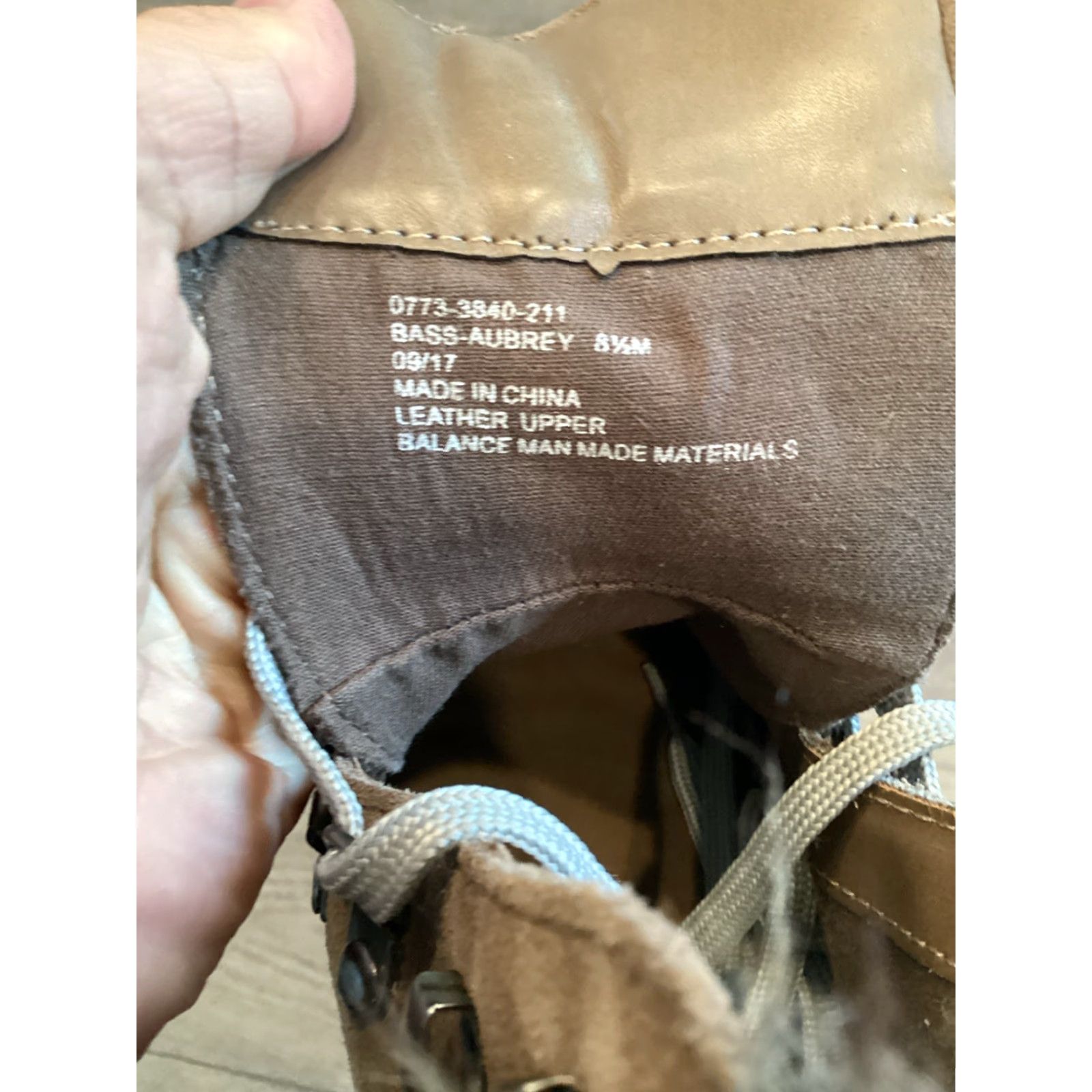 Vintage G.H. Bass Aubrey Womens Hiking Boots Chocolate Suede Leather Lace Up Ankle Boots 8.5 M Outdoor Leather Rubber Sole Womens Size US 8.5 / IT 38.5 - 7 Thumbnail