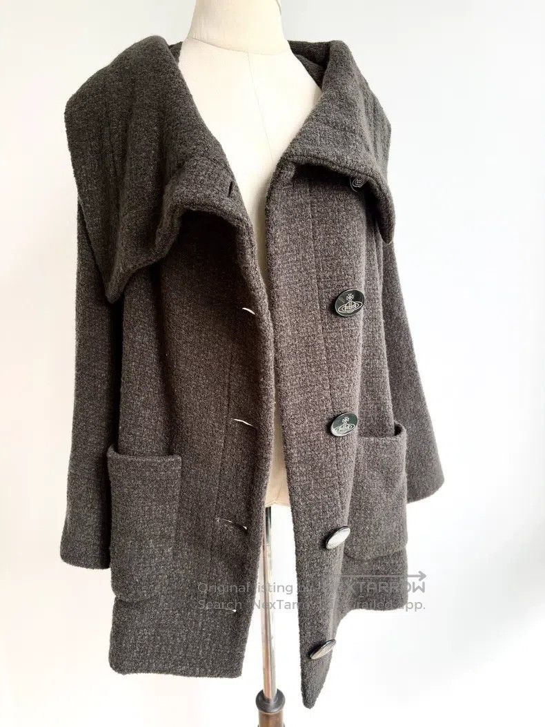 Vivienne Westwood Vivienne Westwood Gray Green Saturn Buckle Oversized Colla Size M / US 6-8 / IT 42-44 - 5 Thumbnail