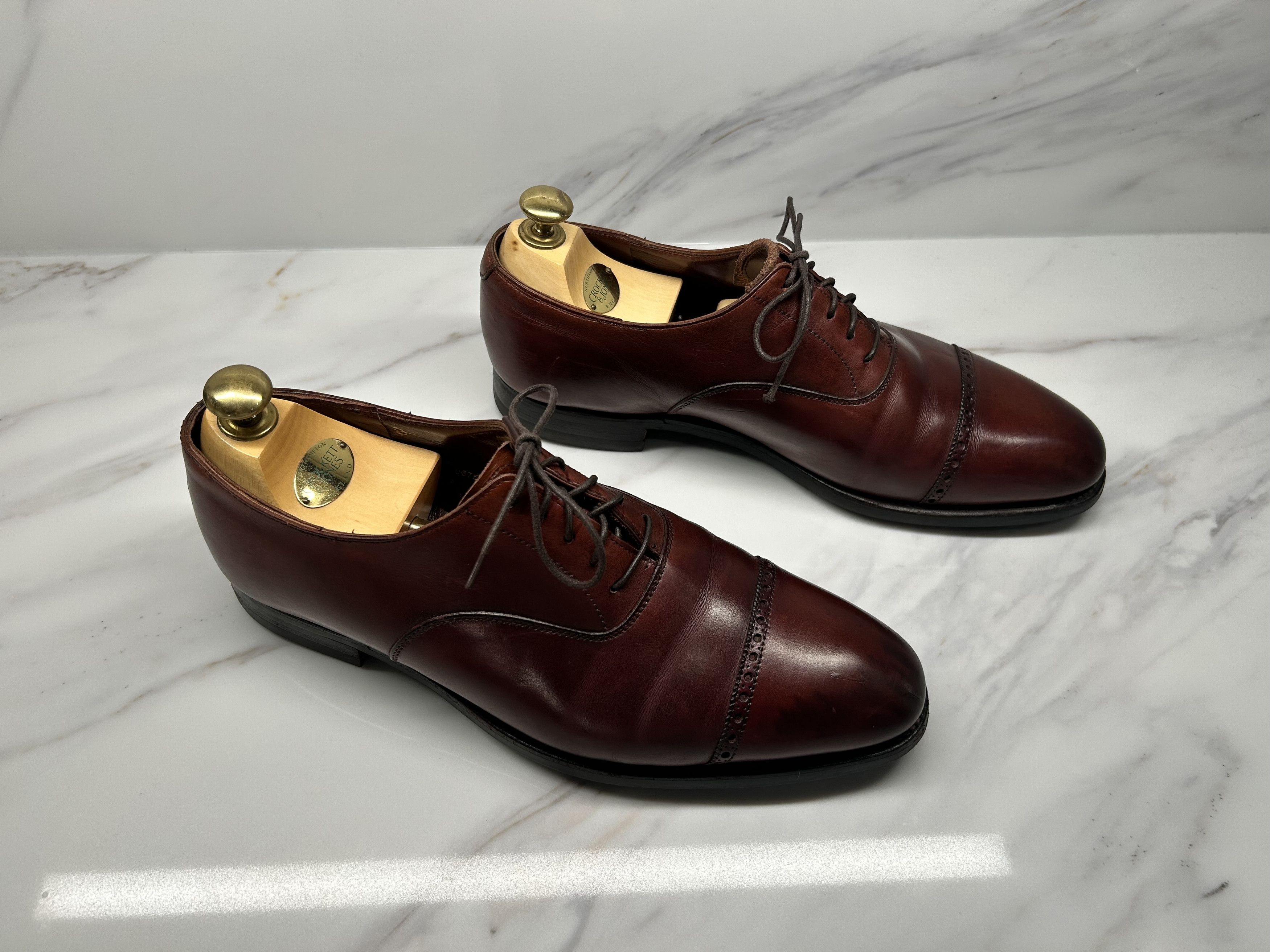 Crockett & Jones Crockett & Jones Belgrave Handgrade Oxford Size US 9.5 / EU 42-43 - 10 Thumbnail