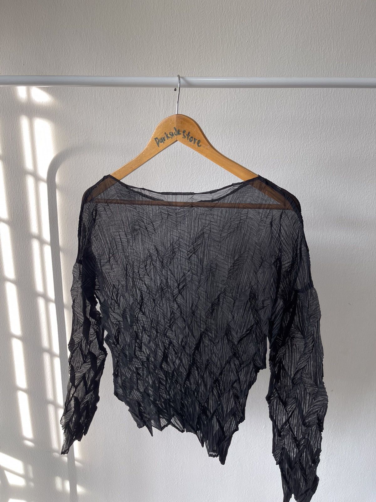 Issey Miyake × Pleats Please Issey Miyake 2007 Issey Miyake Fete 3D Patern Top Size US M / EU 48-50 / 2 - 7 Thumbnail