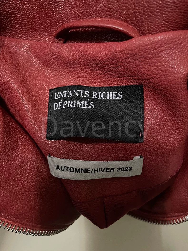 Enfants Riches Deprimes Enfants Riches Deprimes Red Leather Jacket-2506 Size US L / EU 52-54 / 3 - 4 Thumbnail