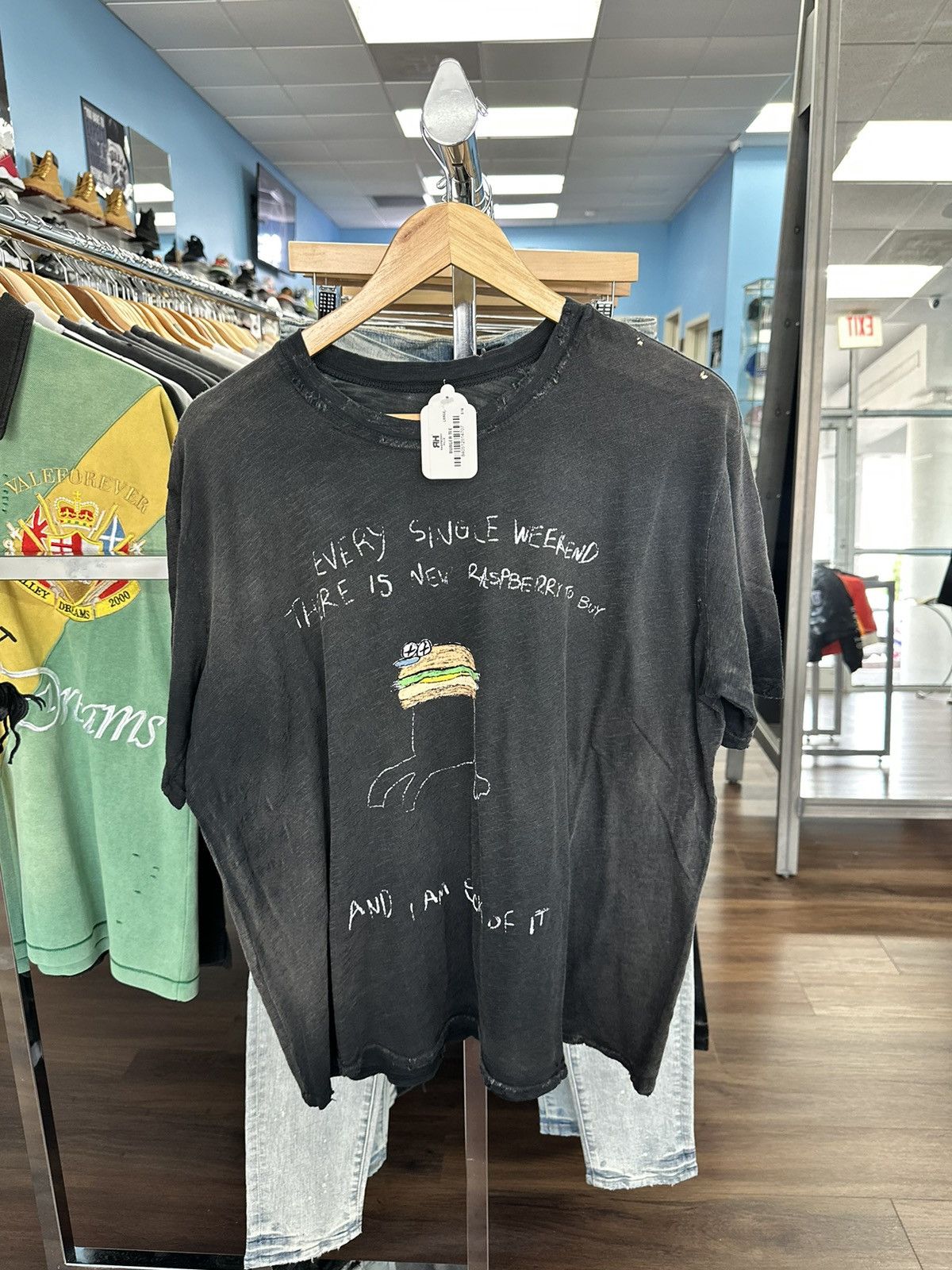 GV Gallery "Burger" Black T-Shirt