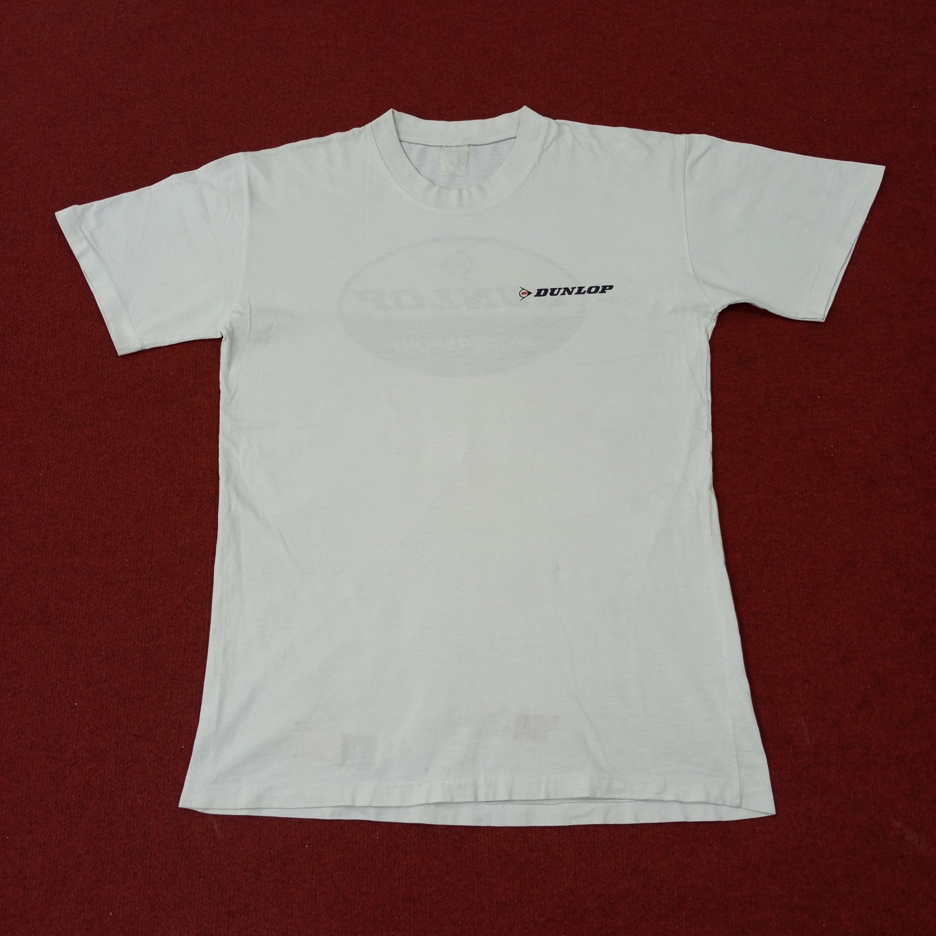 Dunlop Dunlop Motorsport Promo Style Vintage Tshirt c249n48 Size US M / EU 48-50 / 2 - 3 Thumbnail