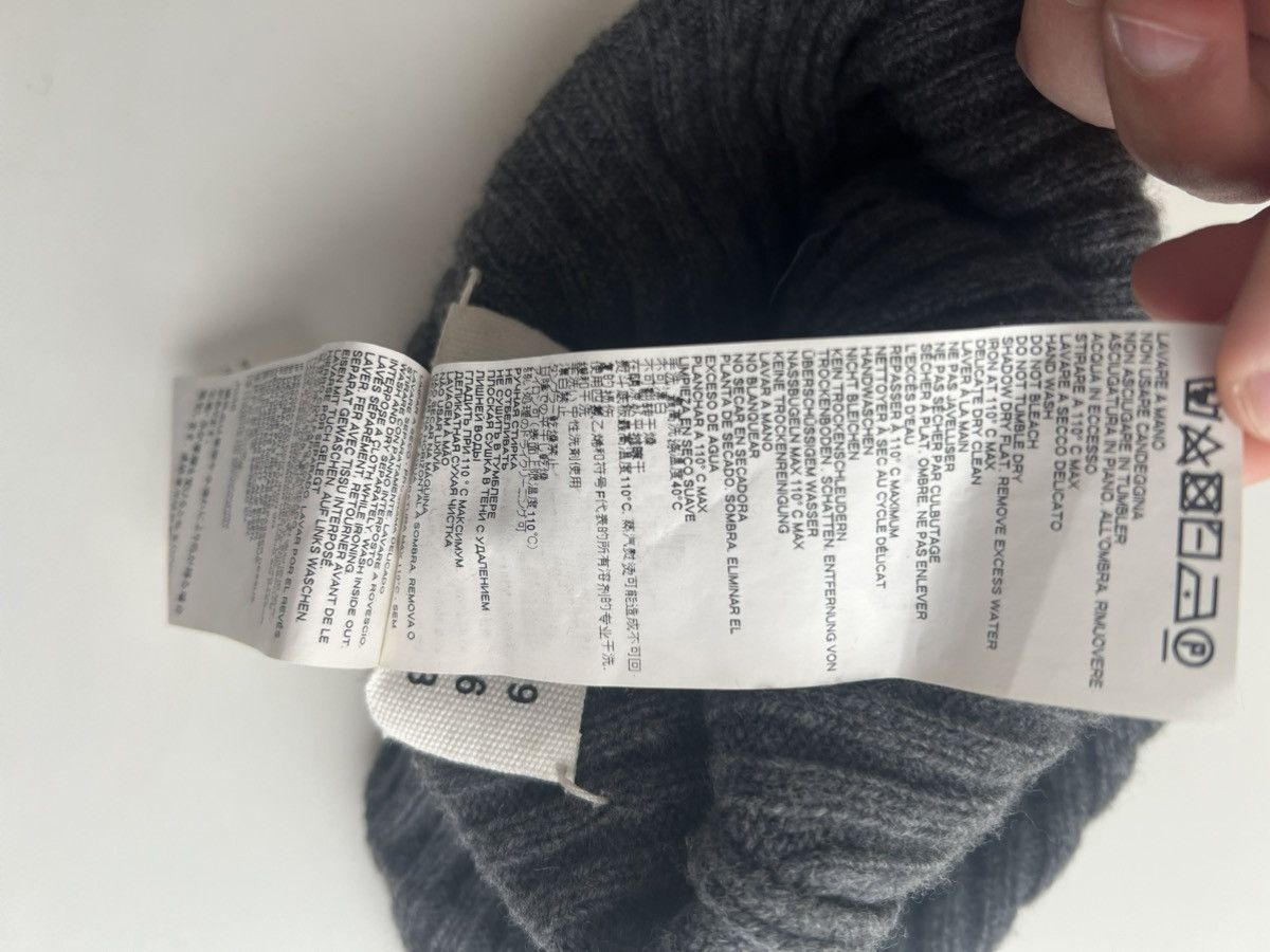 Maison Margiela NO MORE DROPS Maison Margiela Gray Beanie Size ONE SIZE - 5 Thumbnail