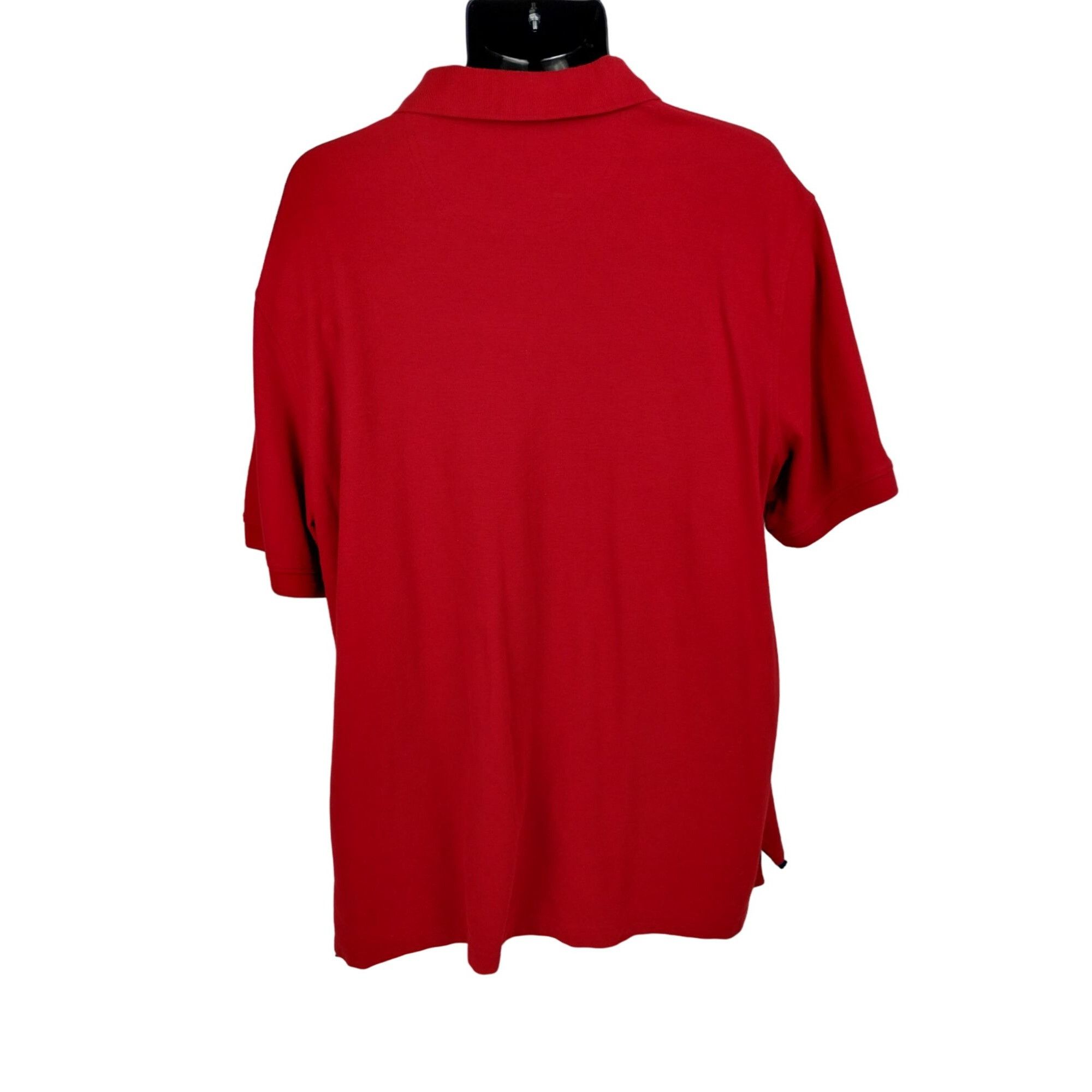 Croft & Barrow Croft and Barrow Mens XL Red Easy Care Polo Shirt Size US XL / EU 56 / 4 - 2 Thumbnail