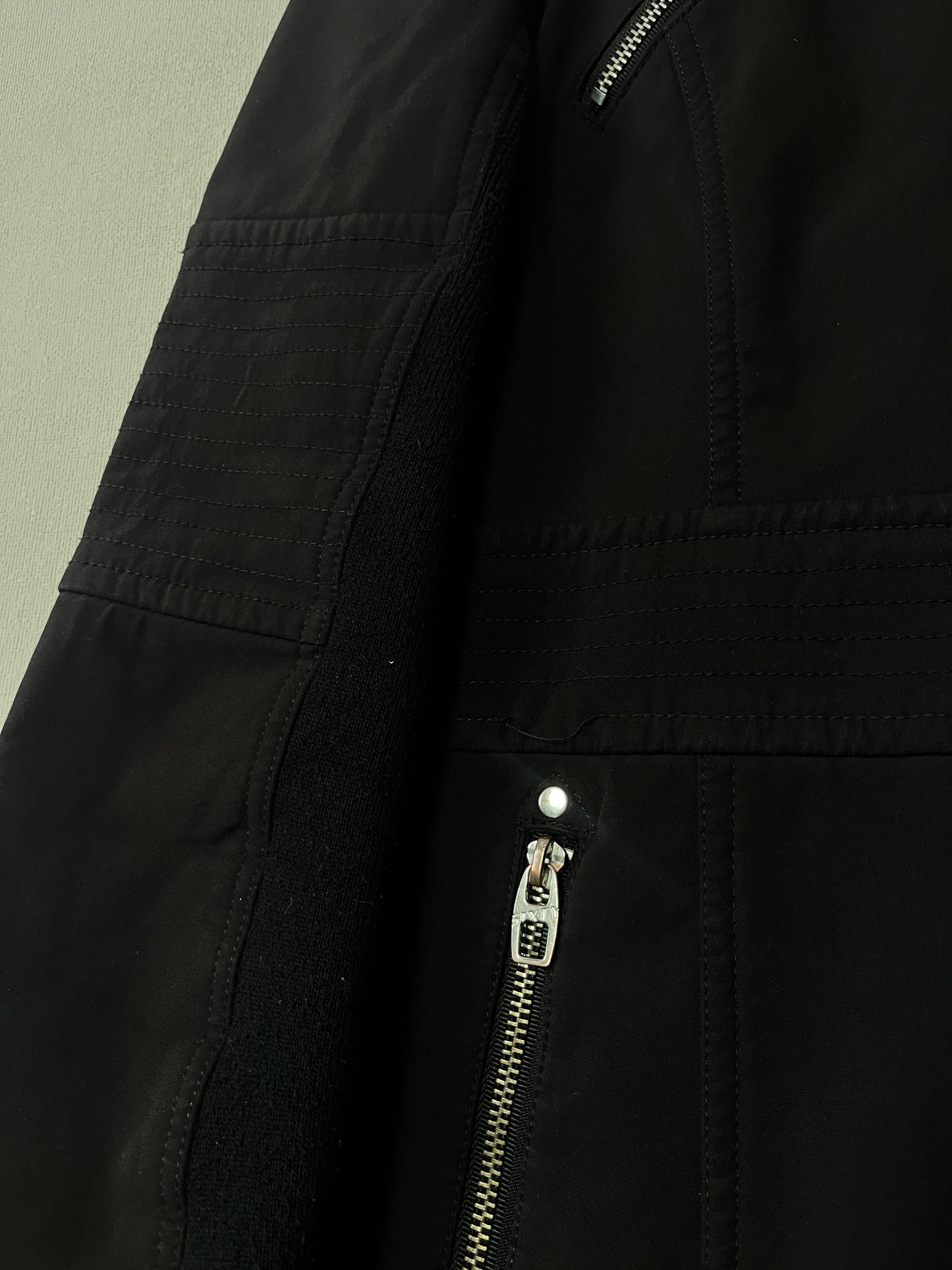 Miss Sixty M60 Miss Sixty Women's Black Coat Zip Pocket Jacket Long Size S / US 4 / IT 40 - 5 Thumbnail