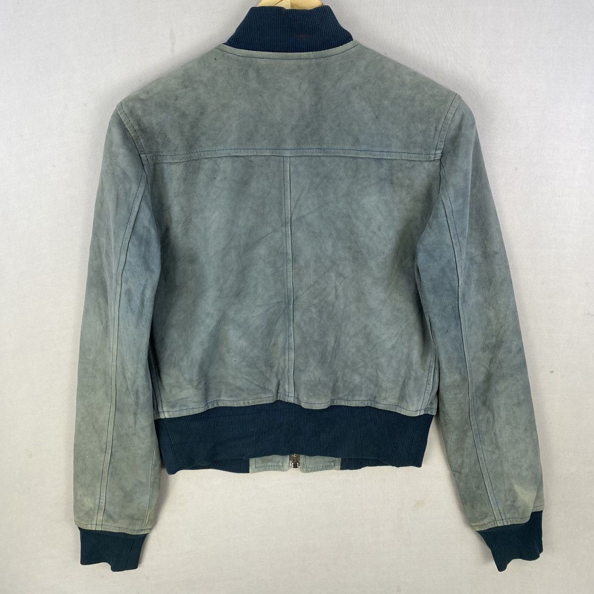 Dolce & Gabbana Vintage 00’s Dolce & Gabbana Suede Leather Bomber Jacket Size US S / EU 44-46 / 1 - 5 Thumbnail