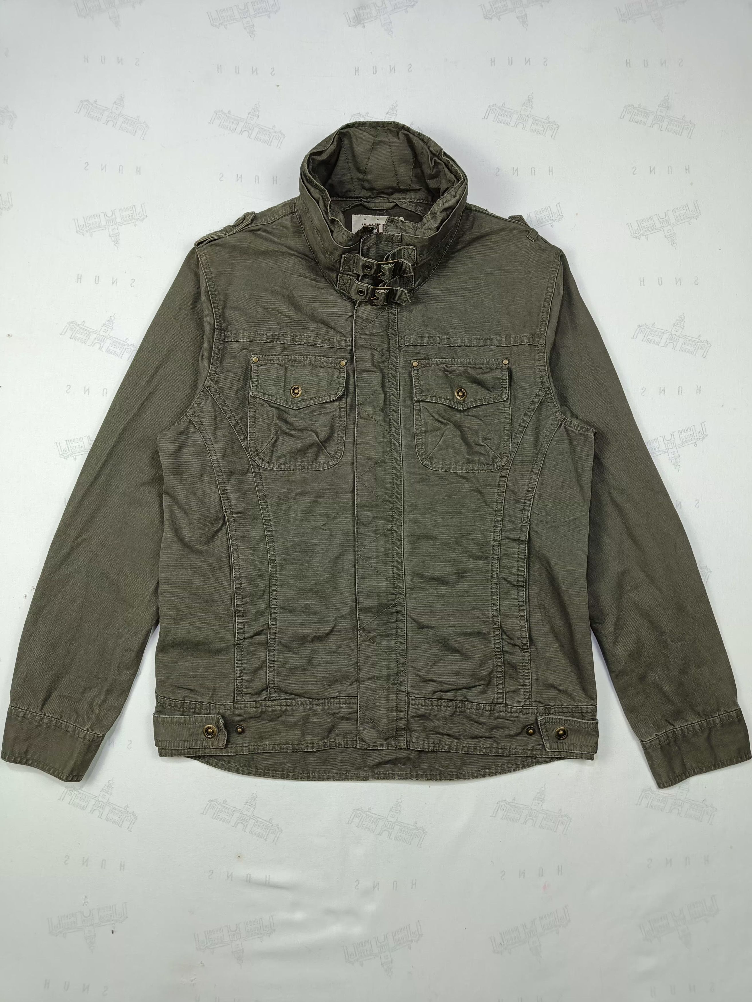 Japanese Brand ENTRY Military Utility Jacket Size US L / EU 52-54 / 3 - 2 Thumbnail