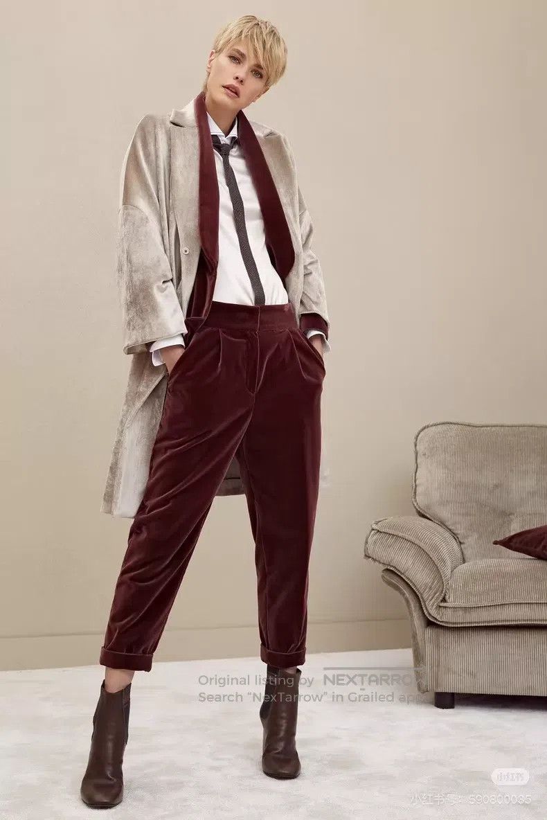 Brunello Cucinelli Brunello Cucinelli Velvet Beaded Suit Jacket Size XS / US 0-2 / IT 36-38 - 3 Thumbnail